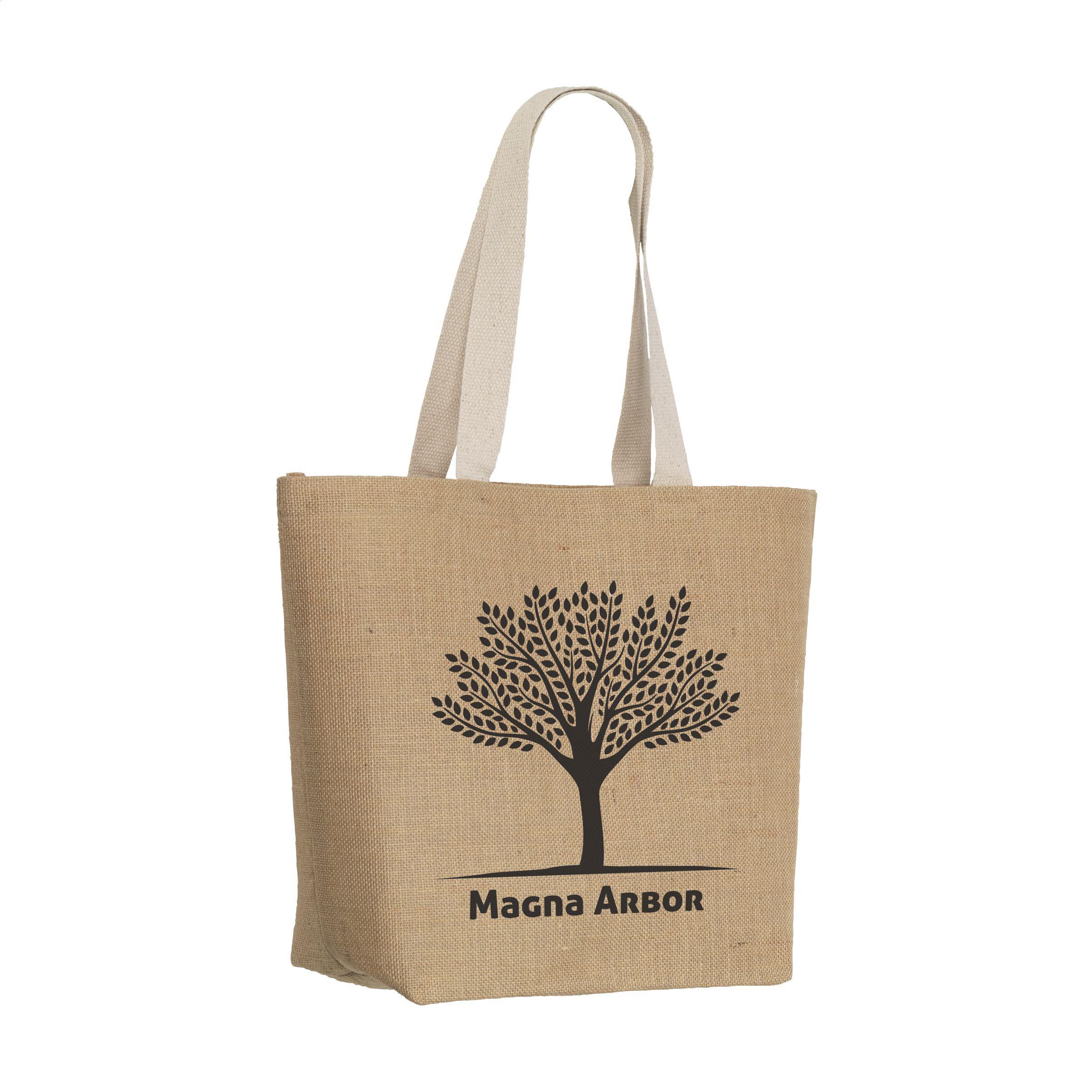 Vue 2 de Elegance Bag sac de courses en jute