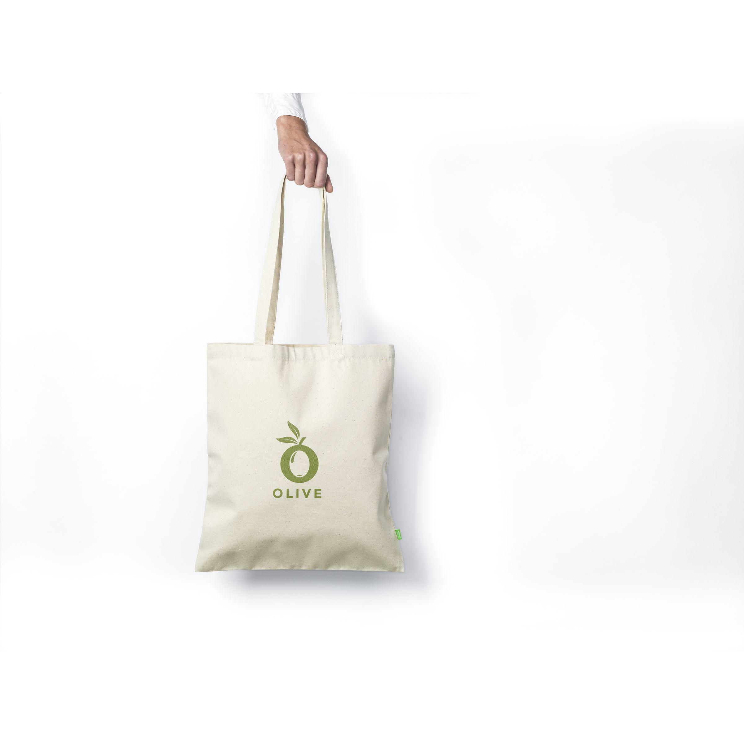 Vue 5 de Organic Canvas Shopper (320 g/m²) sac