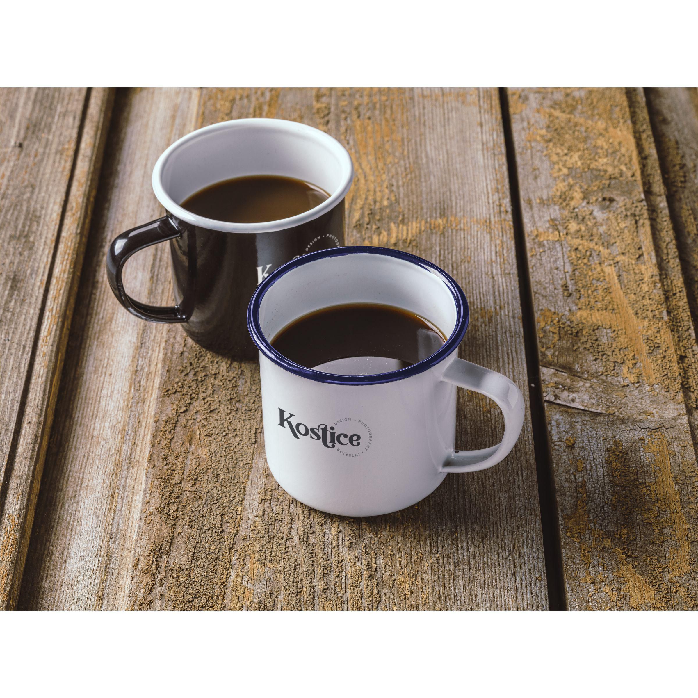Vue 8 de Retro Mug Émail 350 ml