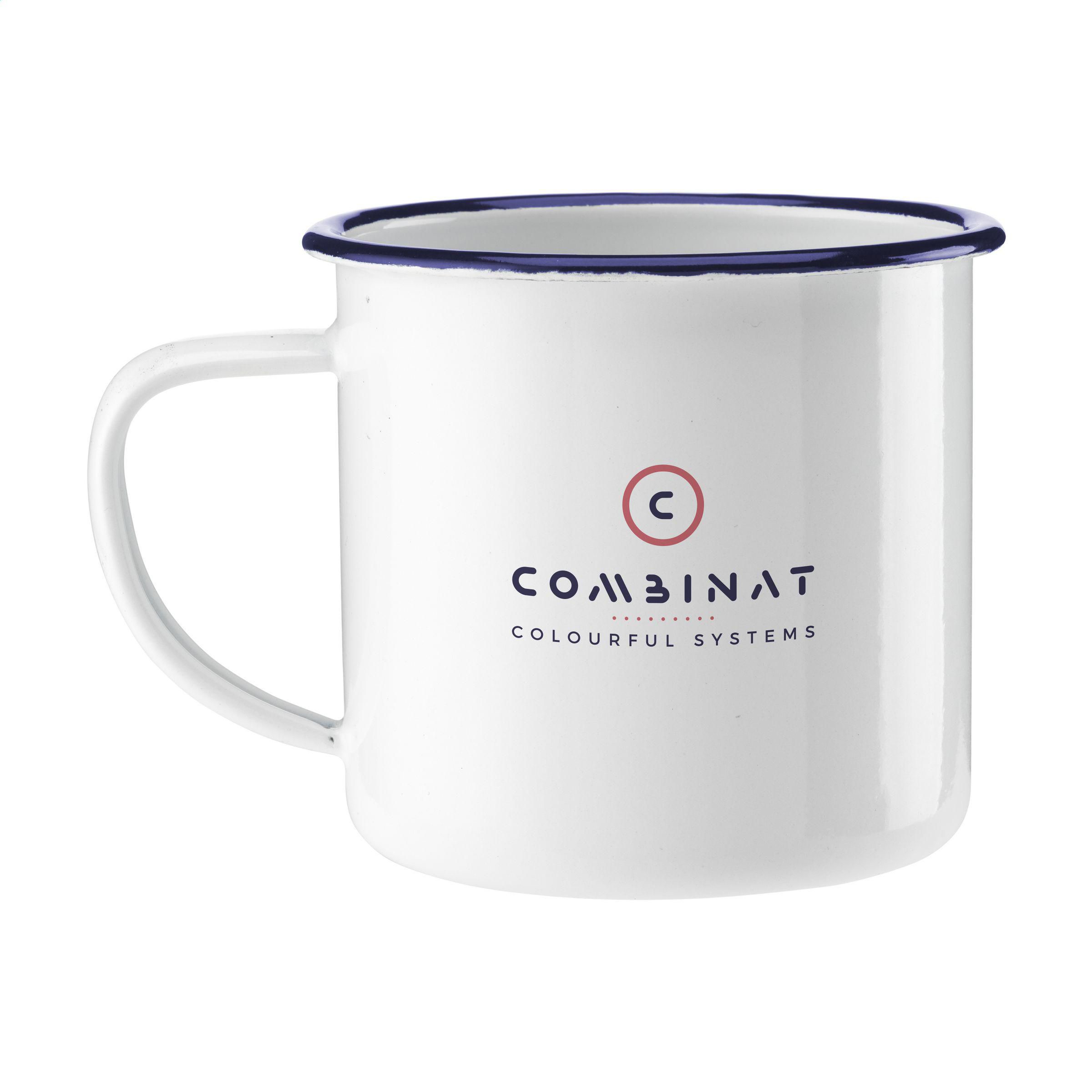 Vue 4 de Retro Mug Émail 350 ml
