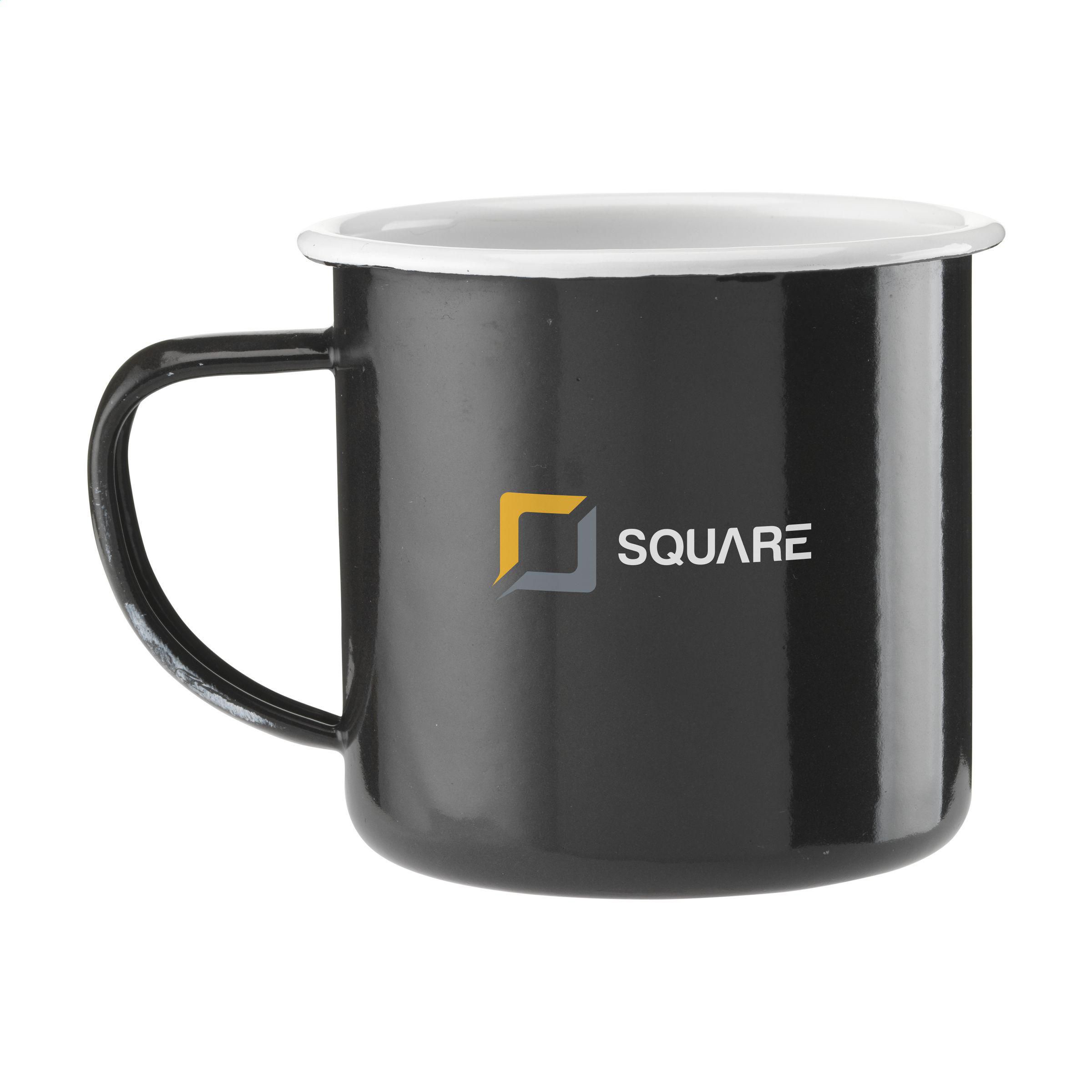 Vue 13 de Retro Mug Émail 350 ml