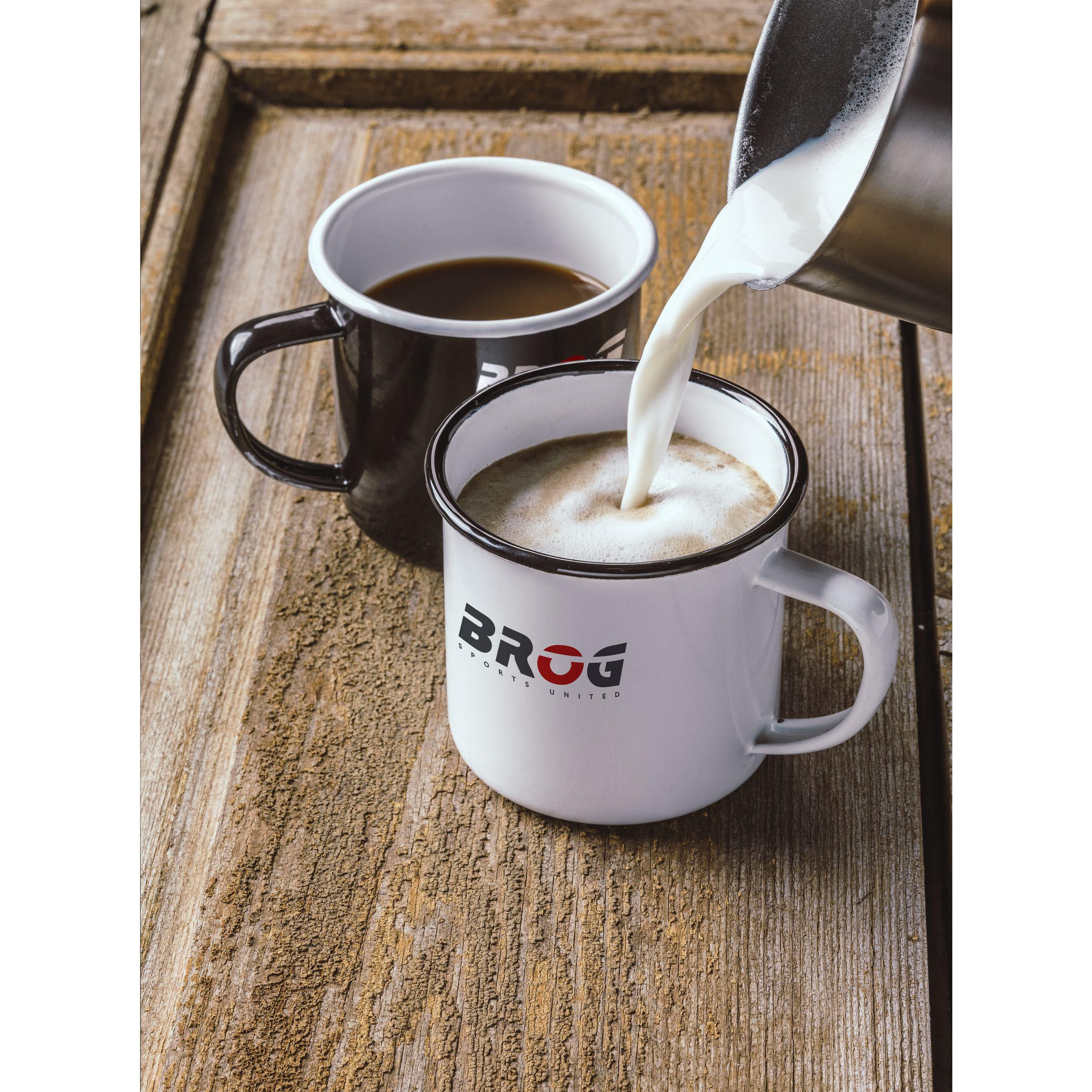 Vue 16 de Retro Mug Émail 350 ml