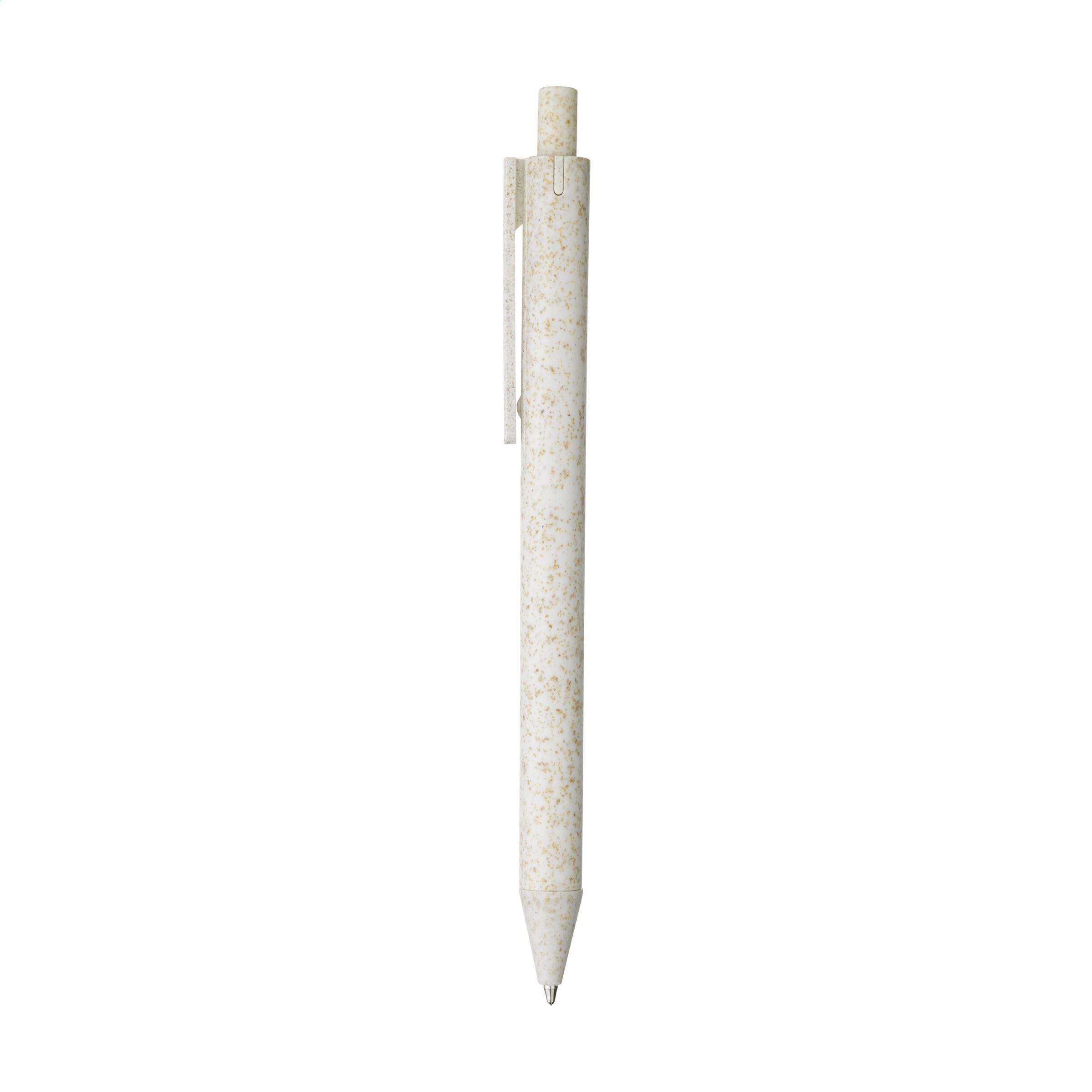Vue 2 de Stylo Wheat-Cycled stylo en paille de blé
