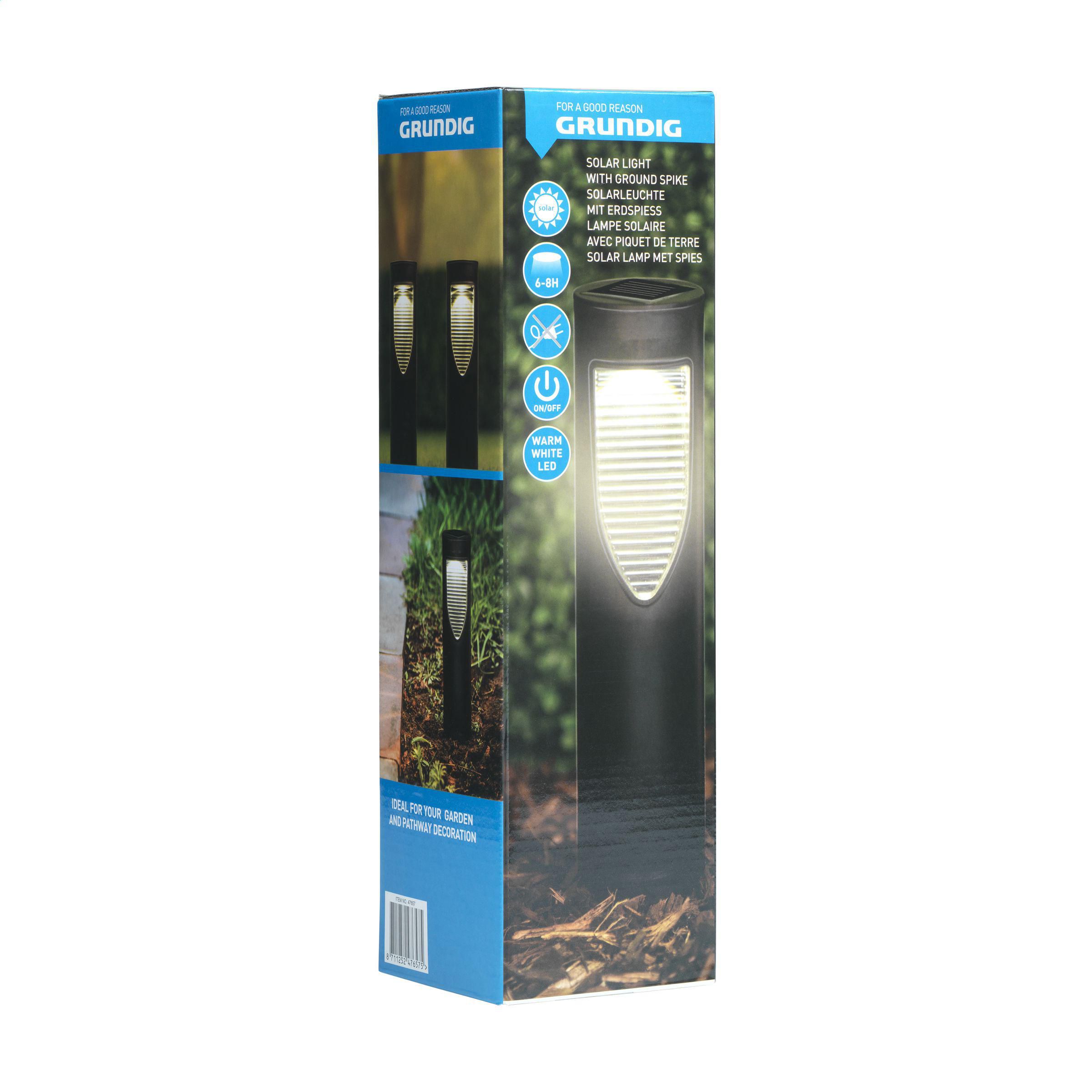 Vue 4 de Grundig Solar LED-Light Warm White lampe solaire