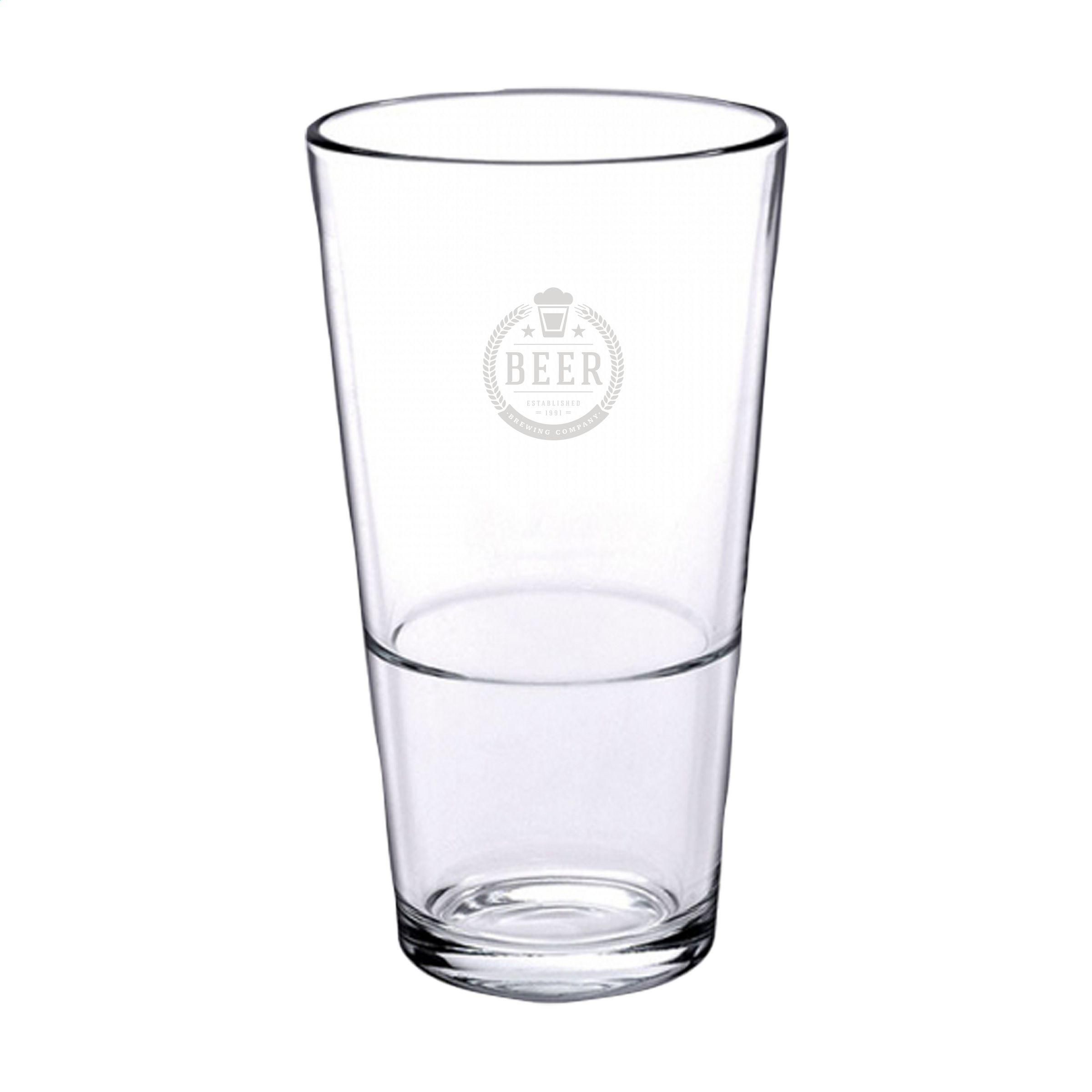 Vue 2 de Verre à bière Empilable 340 ml