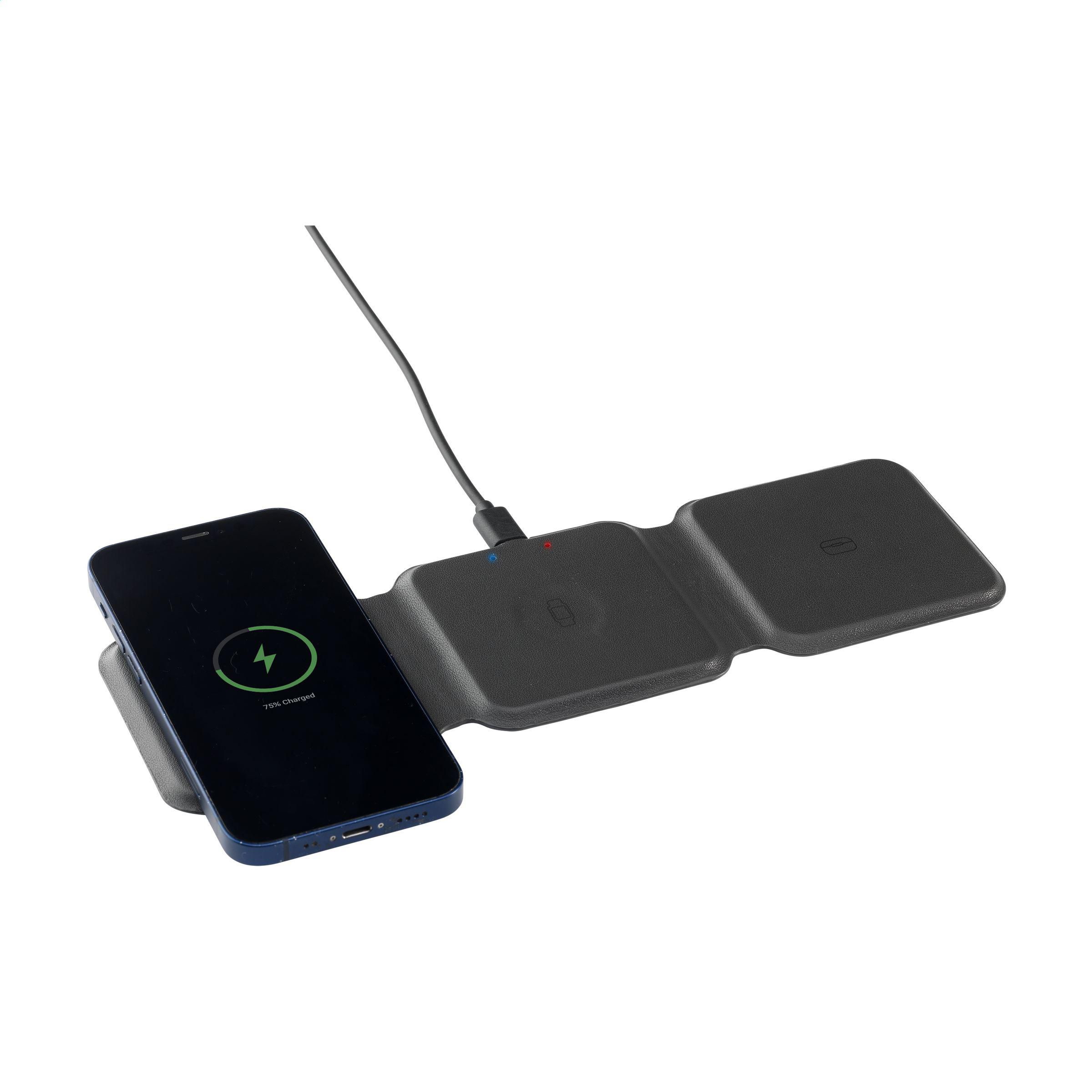 Vue 3 de TriCharge RCS Recycled PU Wireless Charger chargeur