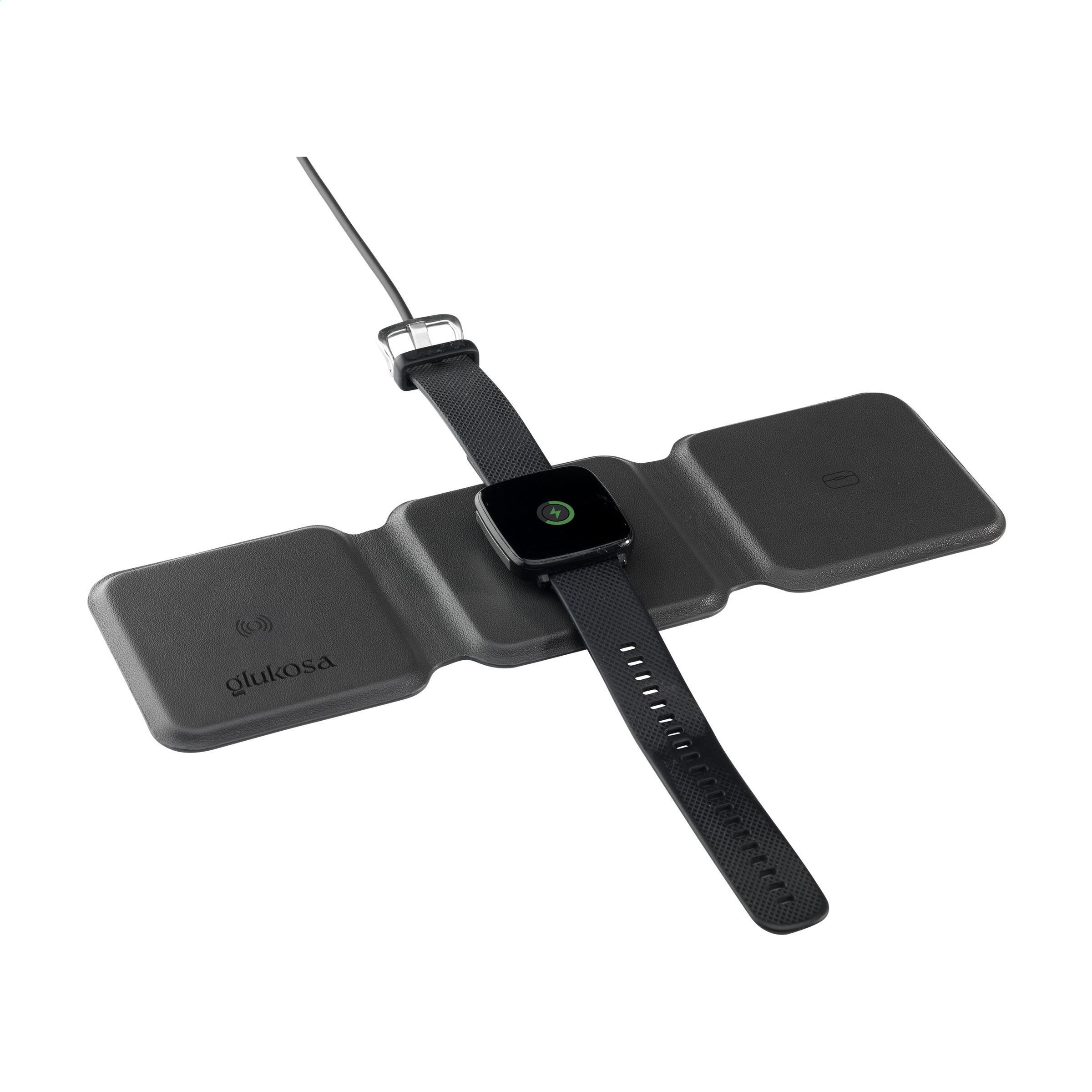 Vue 4 de TriCharge RCS Recycled PU Wireless Charger chargeur