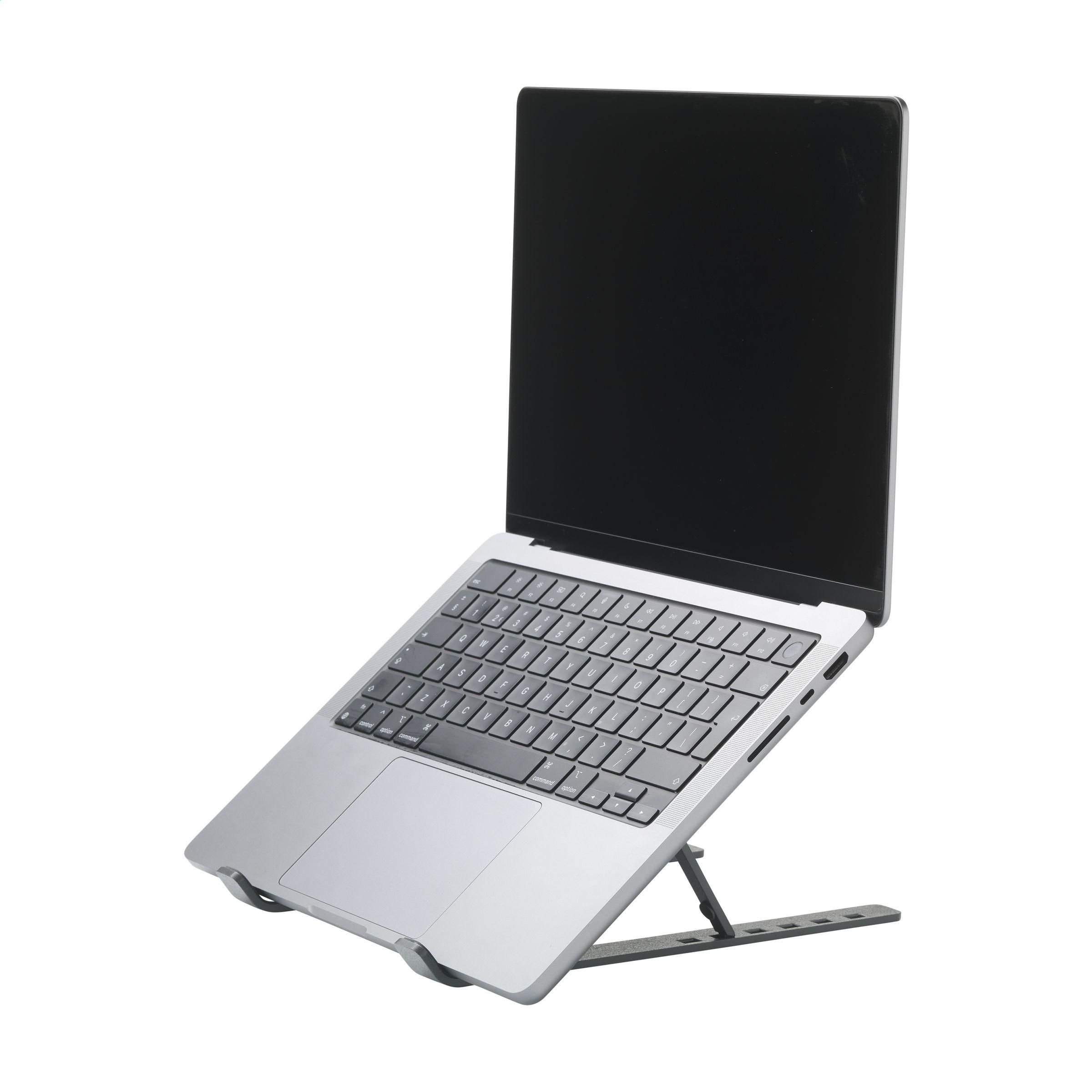Vue 2 de Standby GRS Recycled Alu Laptop Stand support