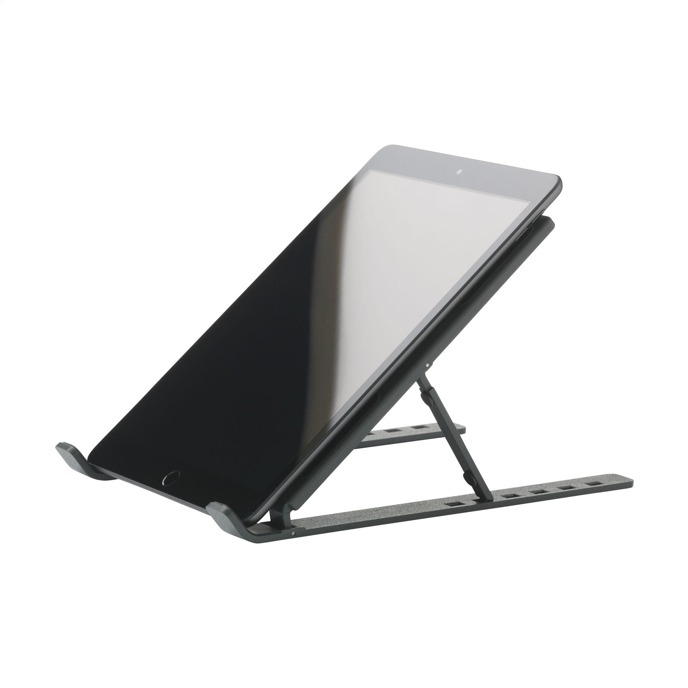 Vue 3 de Standby GRS Recycled Alu Laptop Stand support