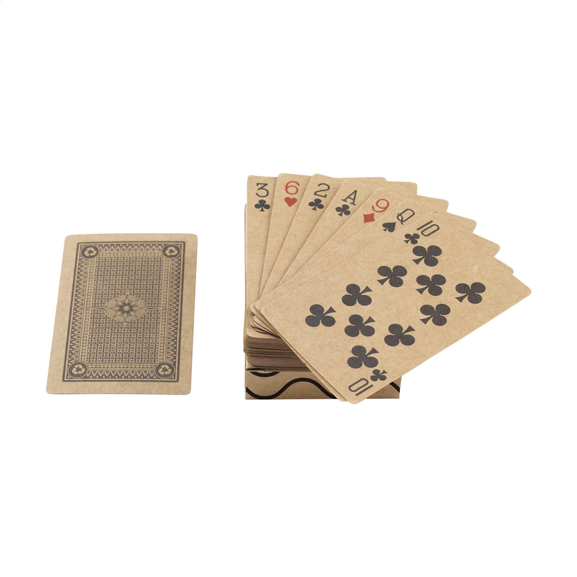 Recycled Paper Playing Cards Single jeu de cartes