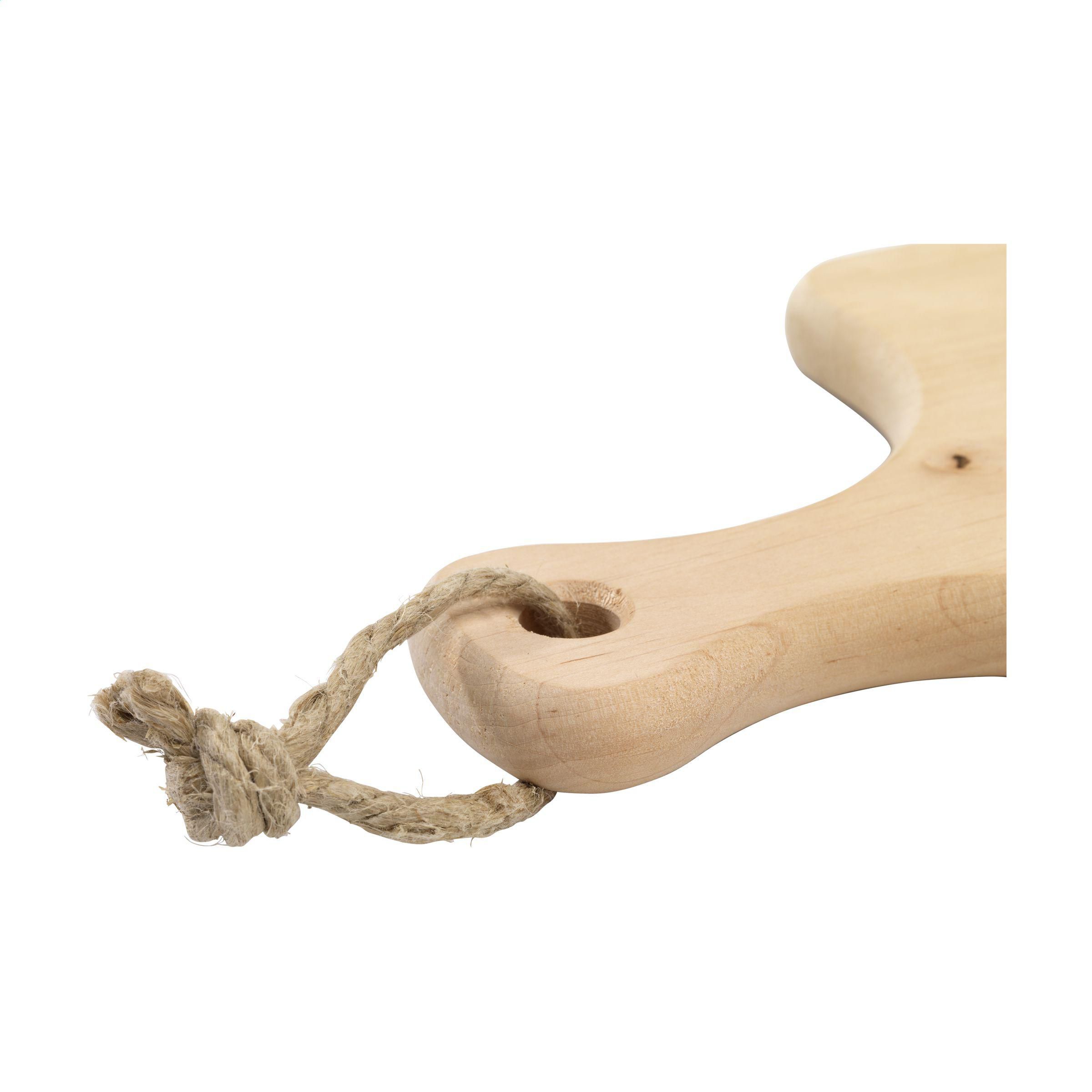Vue 3 de Alder Wood Cutting Board Handle planche à découper