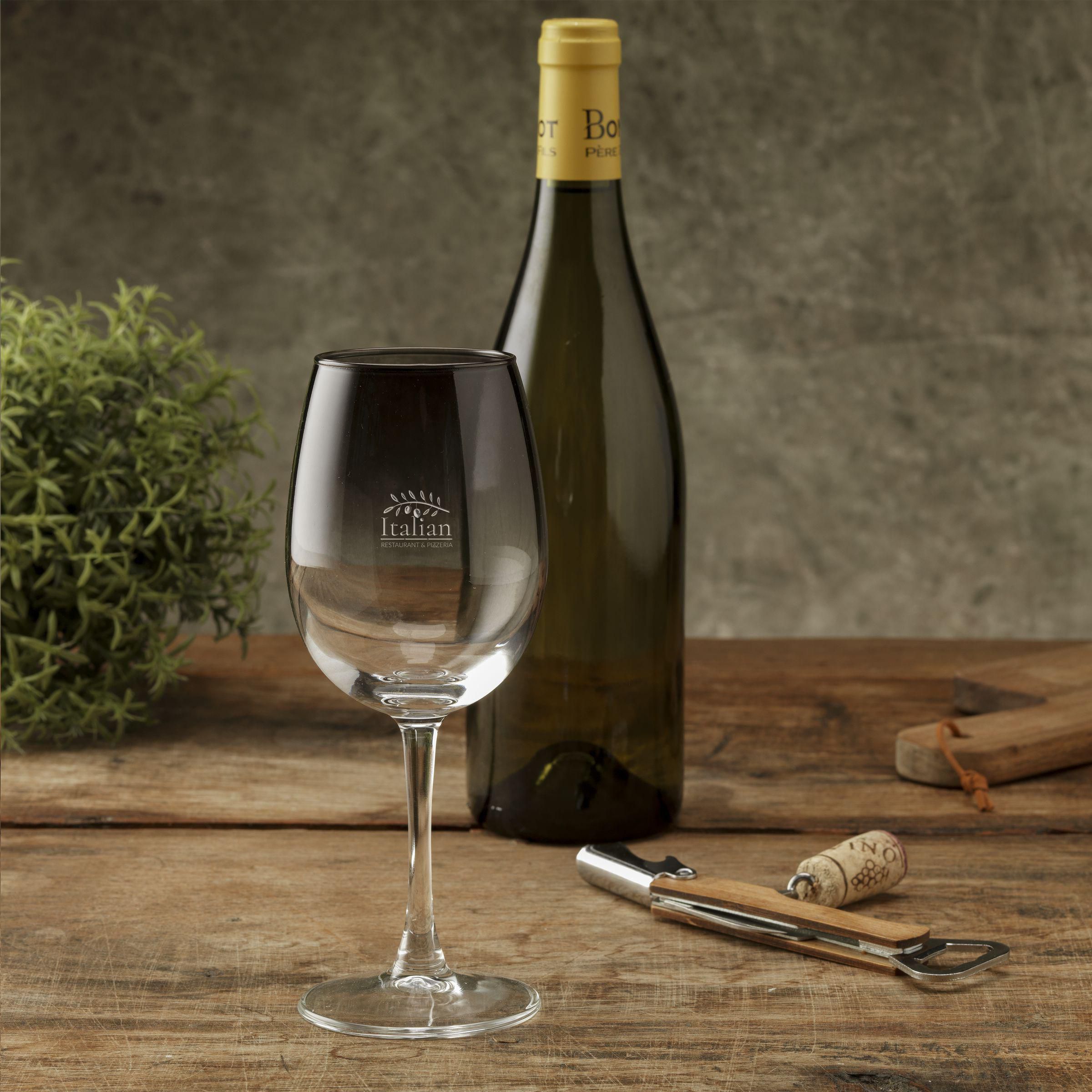 Vue 2 de Smokey Verre à vin 360 ml