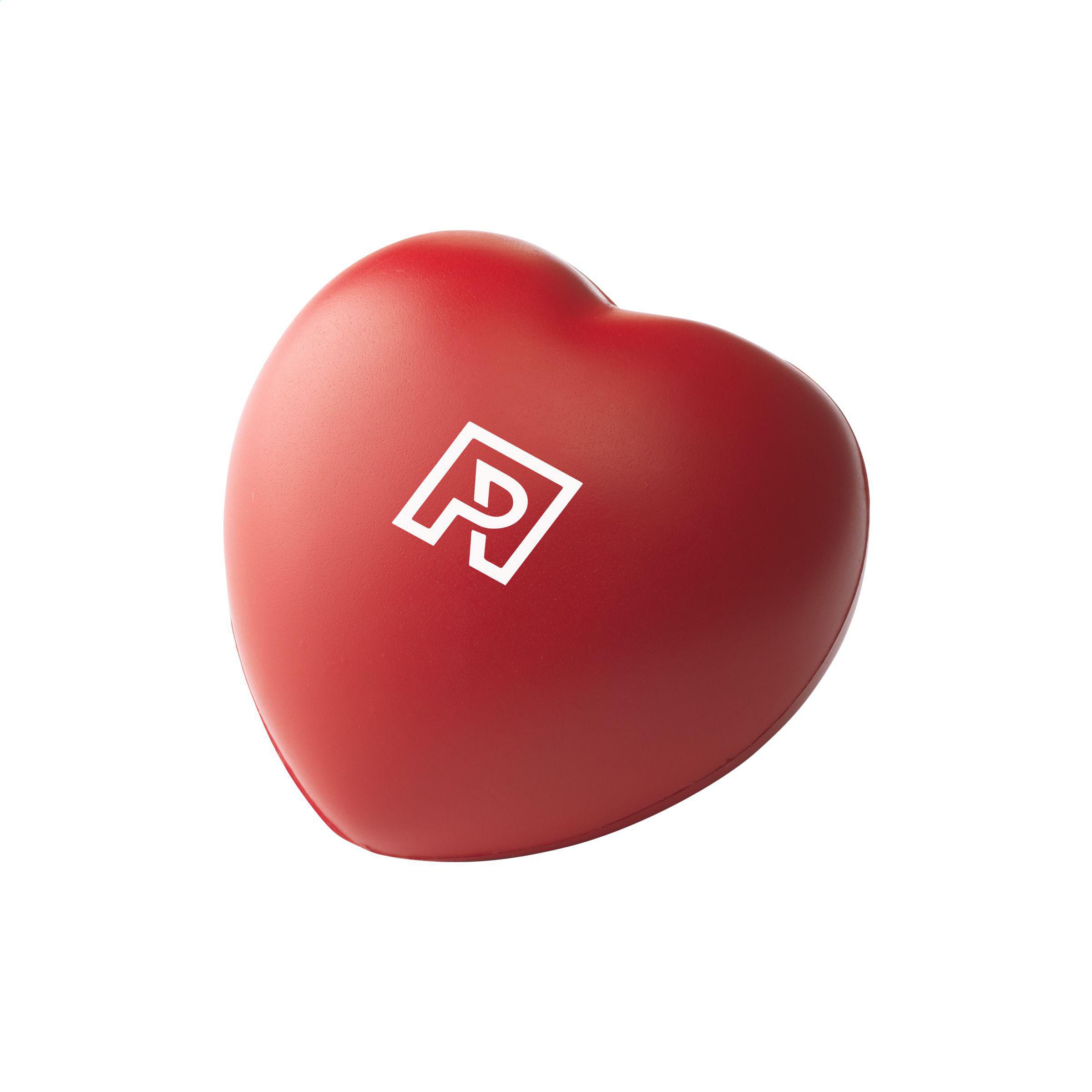 Vue 2 de Anti Stress Heart balle anti-stress