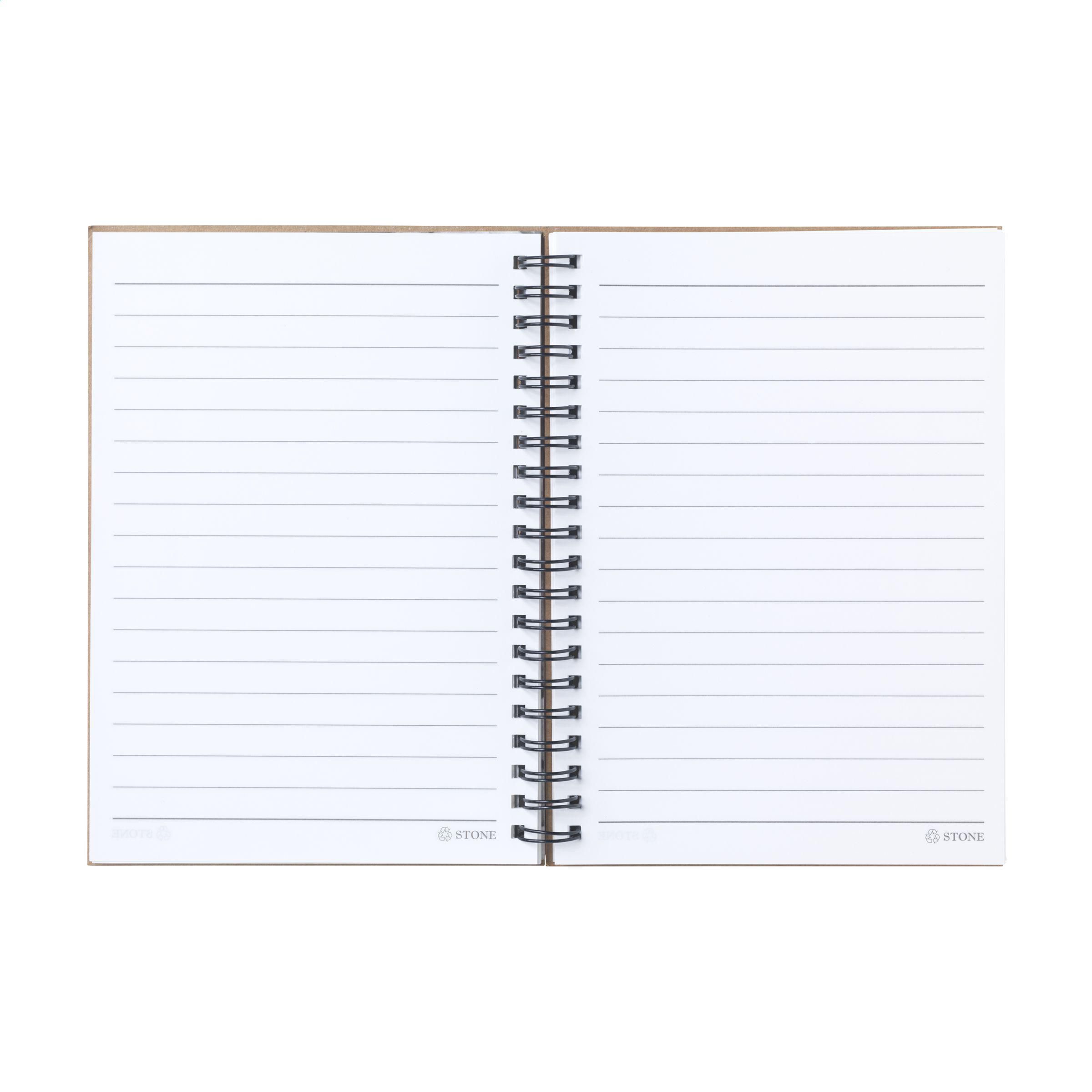 Vue 2 de StonePaper Notebook carnet de notes