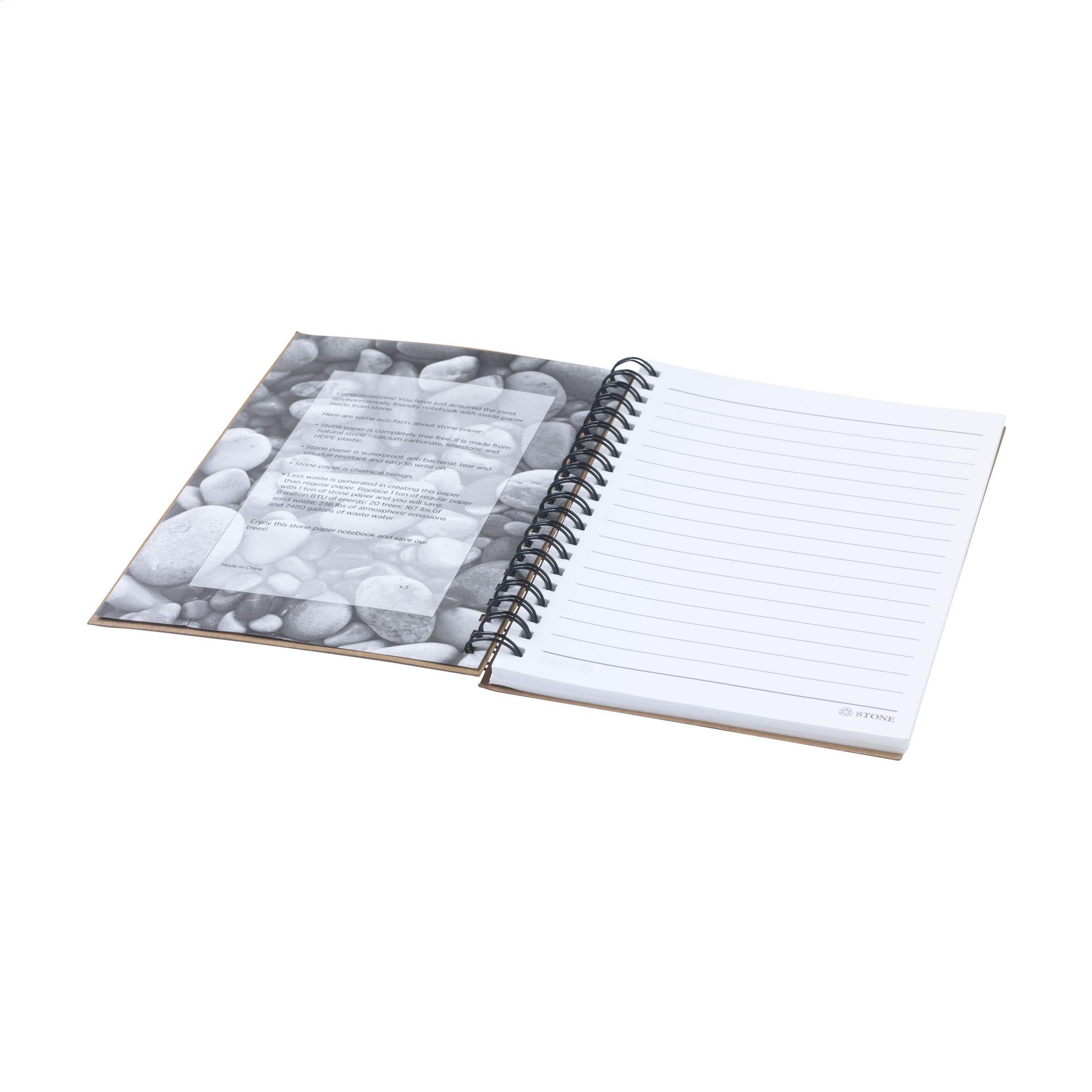Vue 3 de StonePaper Notebook carnet de notes