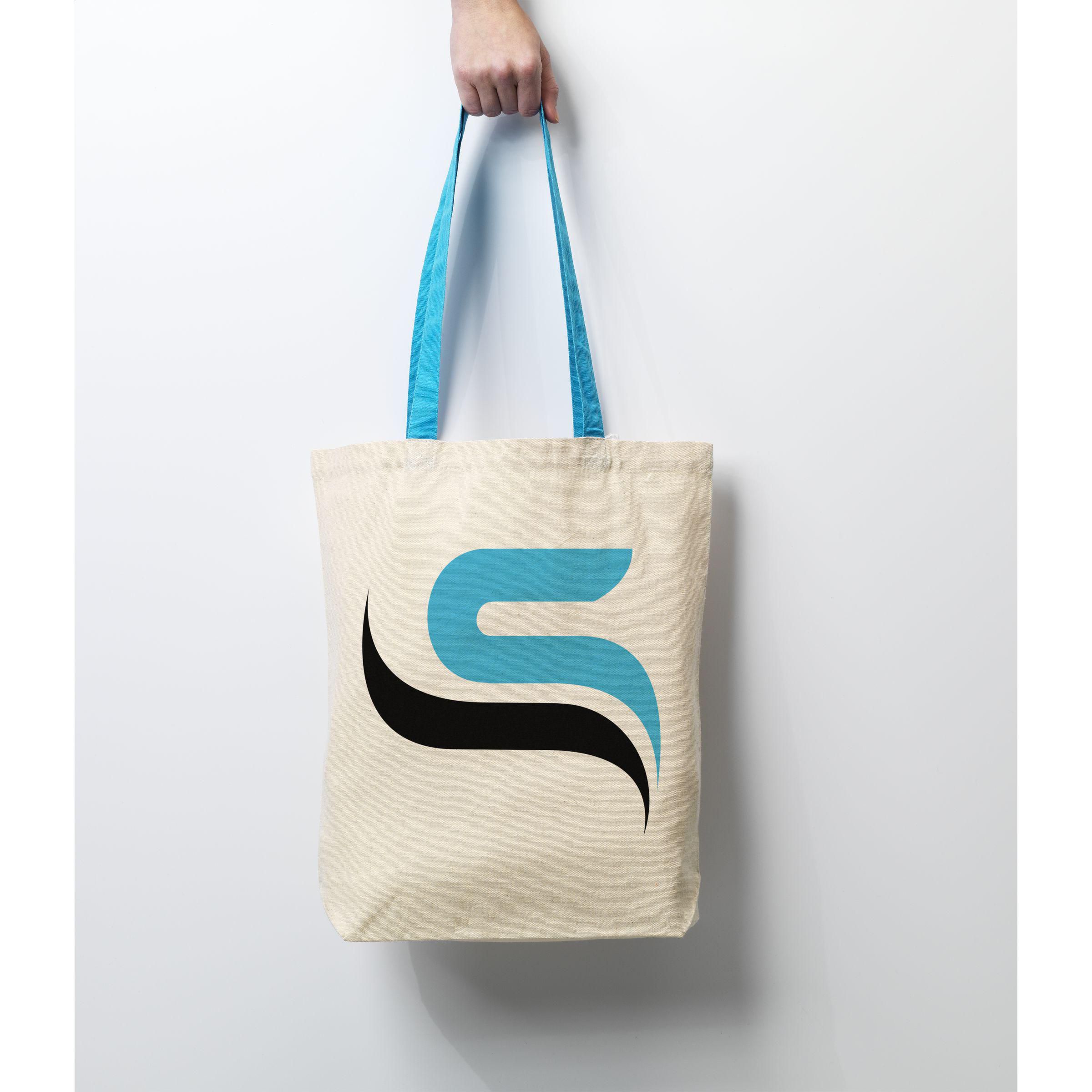 Vue 4 de Canvas Shoppy Colour (220 g/m²) sac shopping
