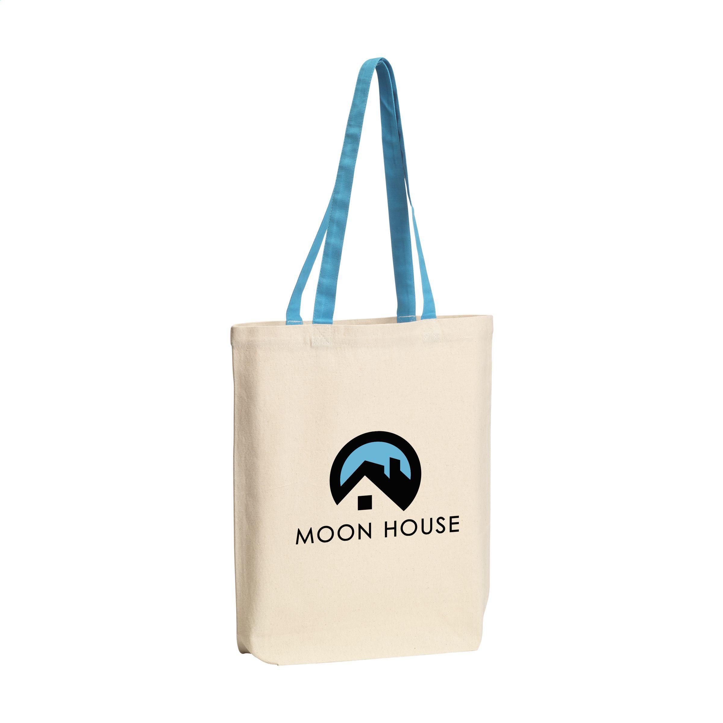 Vue 2 de Canvas Shoppy Colour (220 g/m²) sac shopping