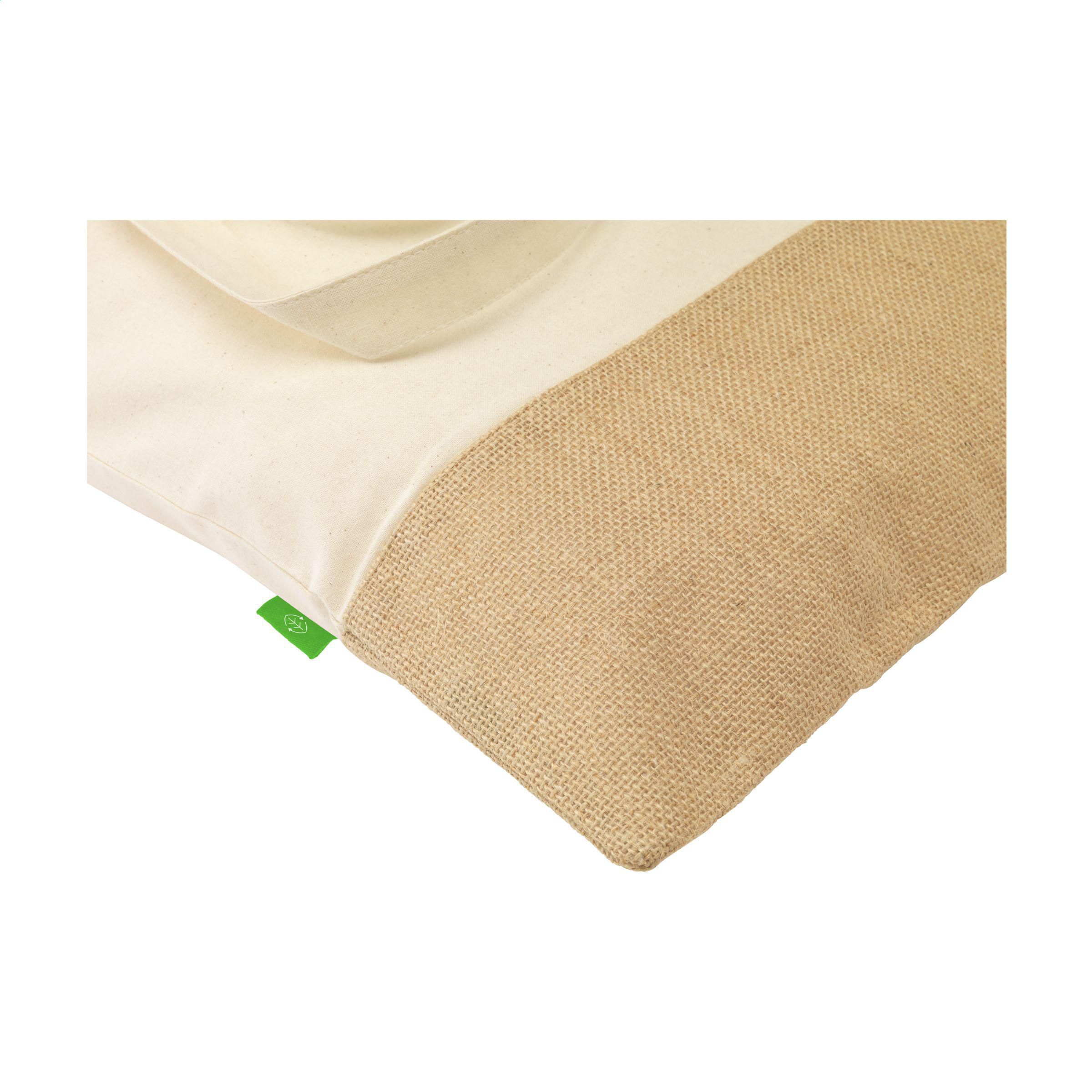 Vue 4 de Combi Organic Shopper Natural Colour (160 g/m²) sac shopping