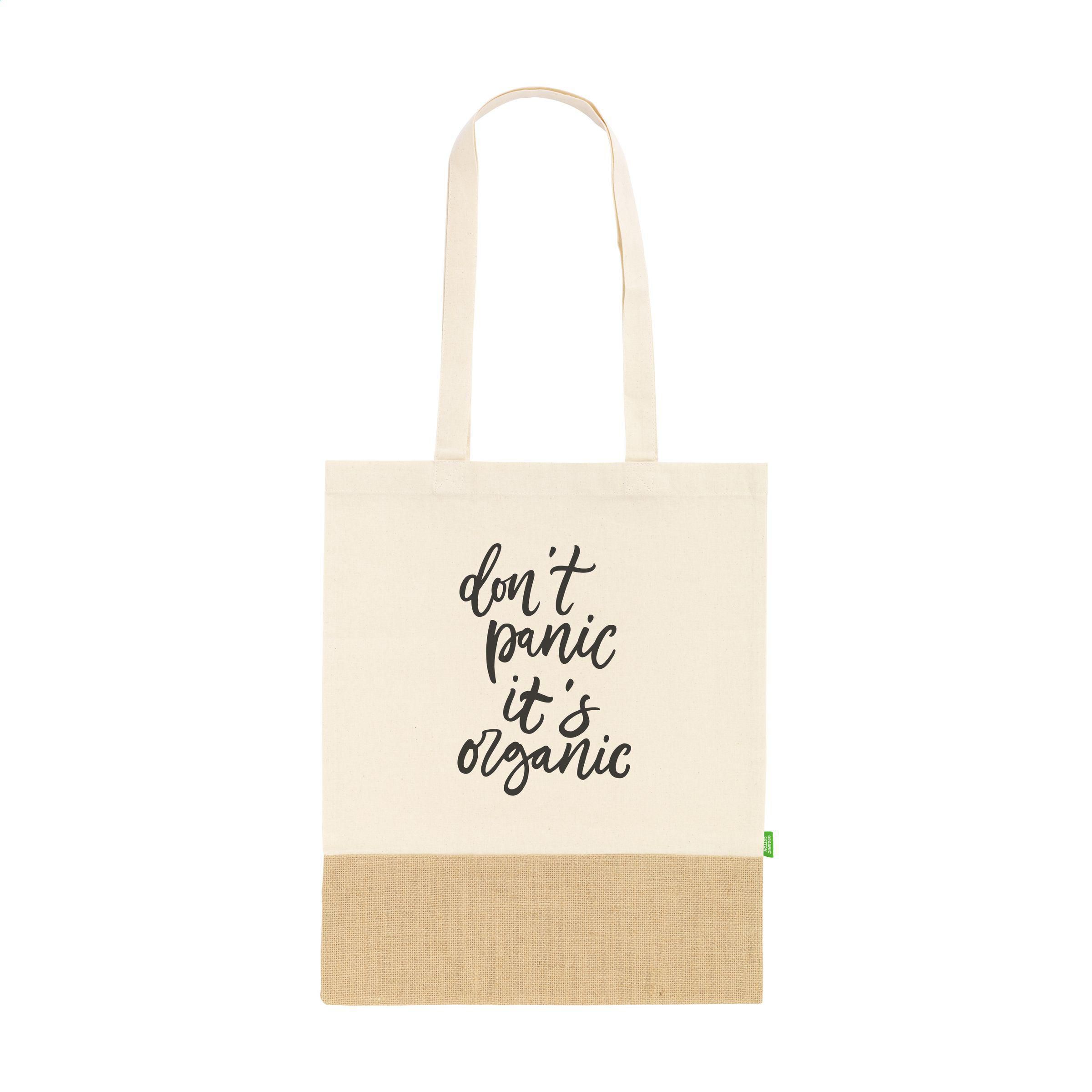 Vue 3 de Combi Organic Shopper Natural Colour (160 g/m²) sac shopping