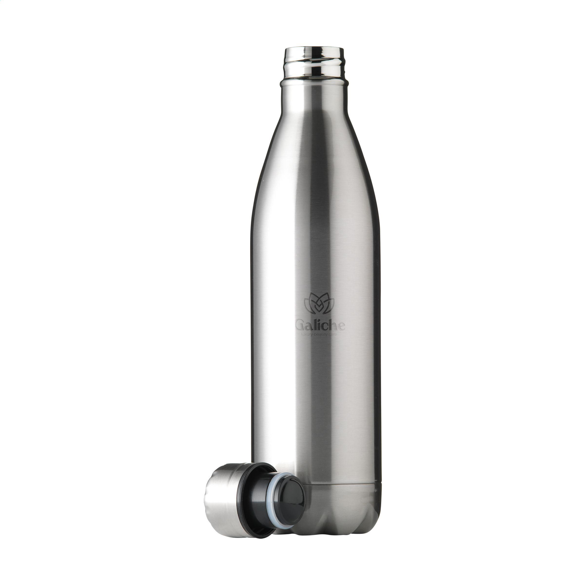 Vue 2 de Topflask RCS Recycled Steel 750 ml bouteille
