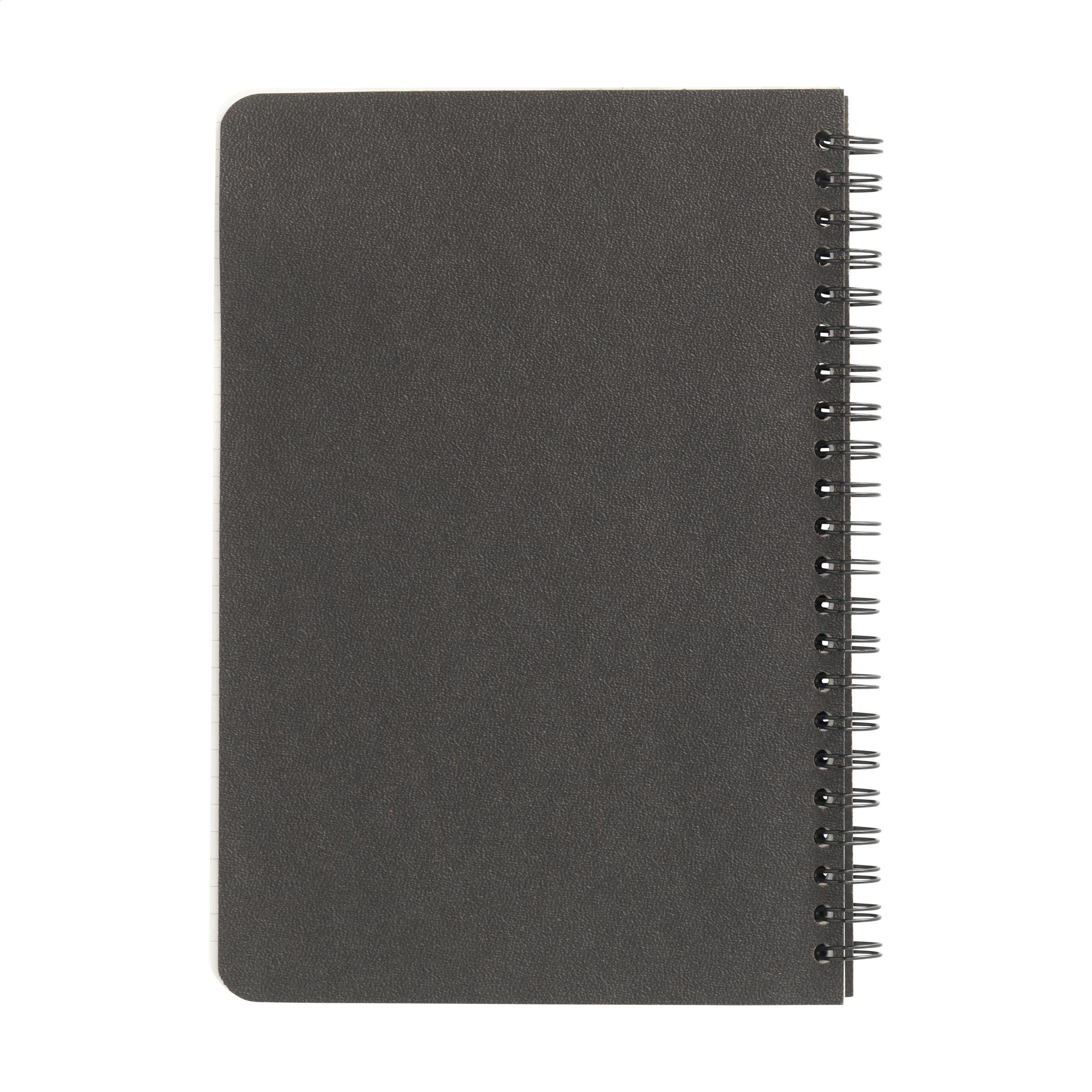 Vue 2 de Coffee Notebook Wire-O A5 carnet de notes
