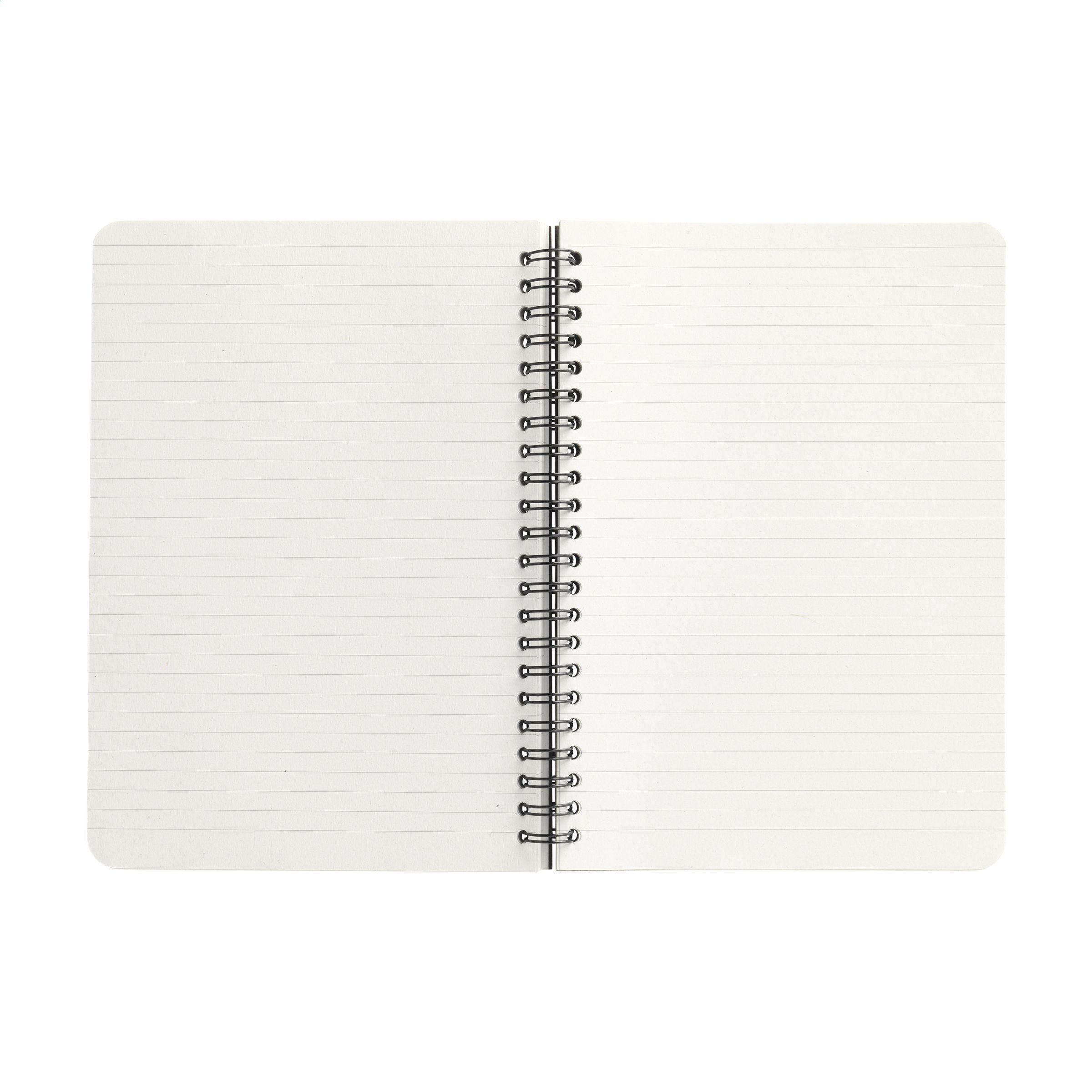 Vue 4 de Coffee Notebook Wire-O A5 carnet de notes