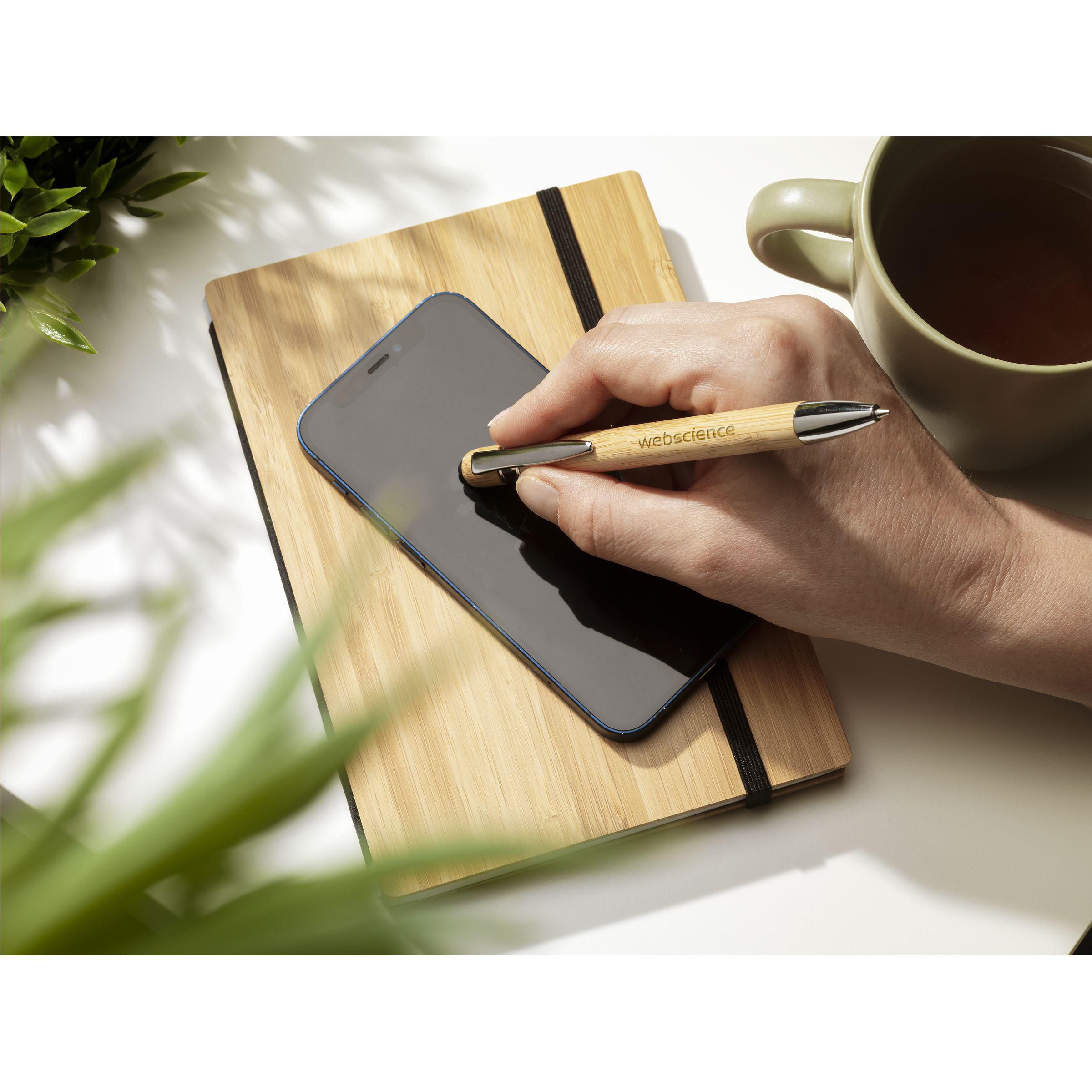 Vue 4 de Luca Touch Bamboo stylo tactile