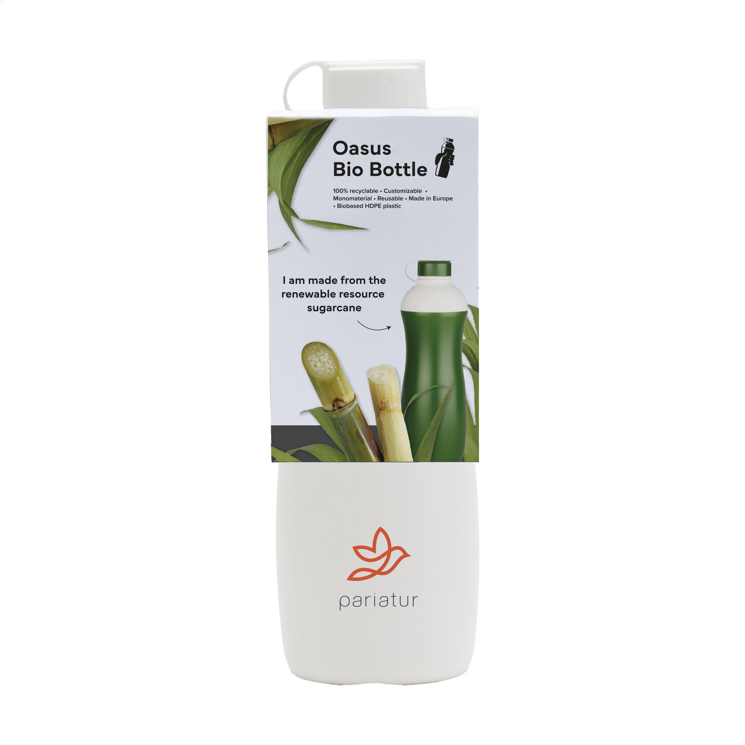 Vue 2 de Oasus Bio Bottle 500 ml bouteille