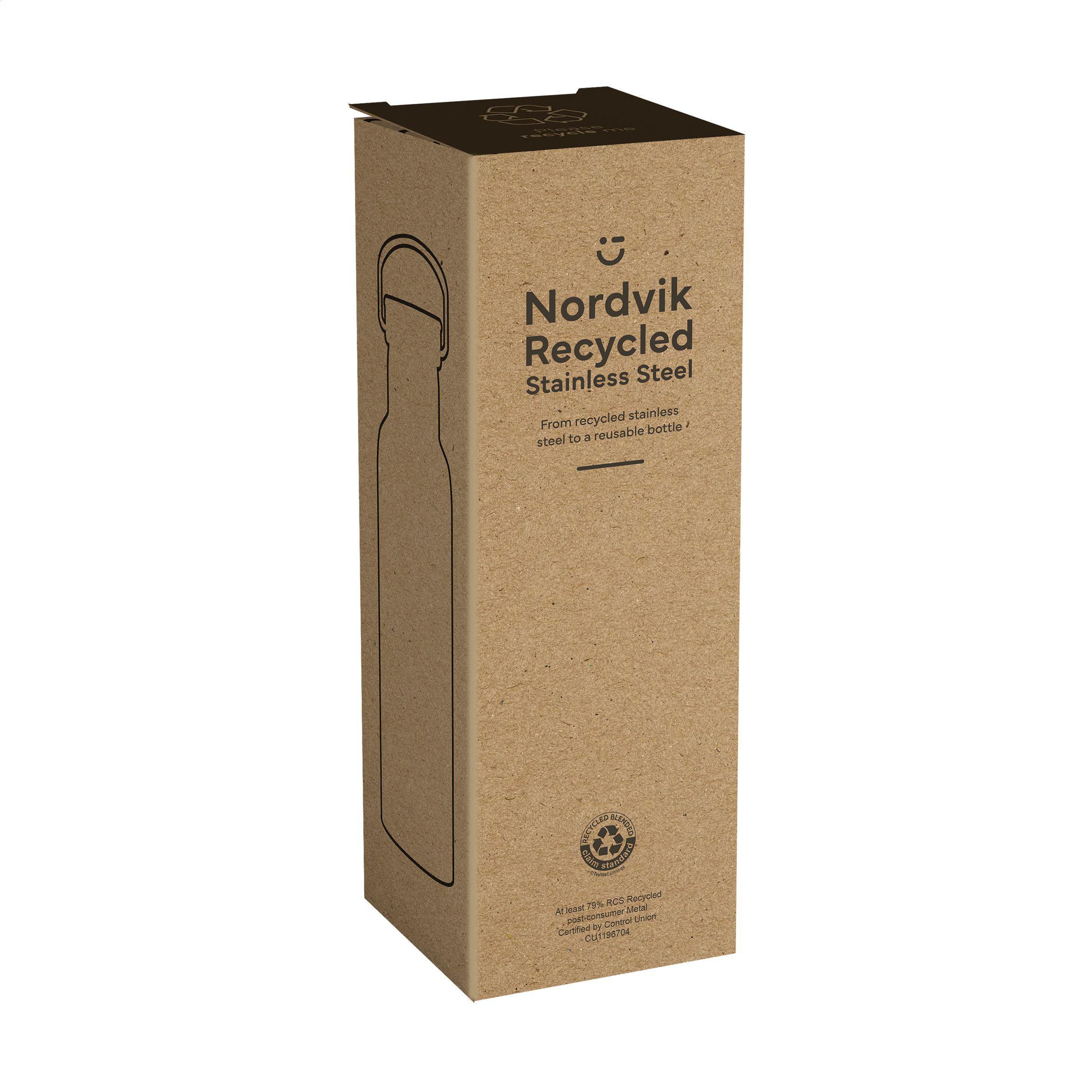 Vue 4 de Nordvik RCS Recycled Steel 500 ml bouteille