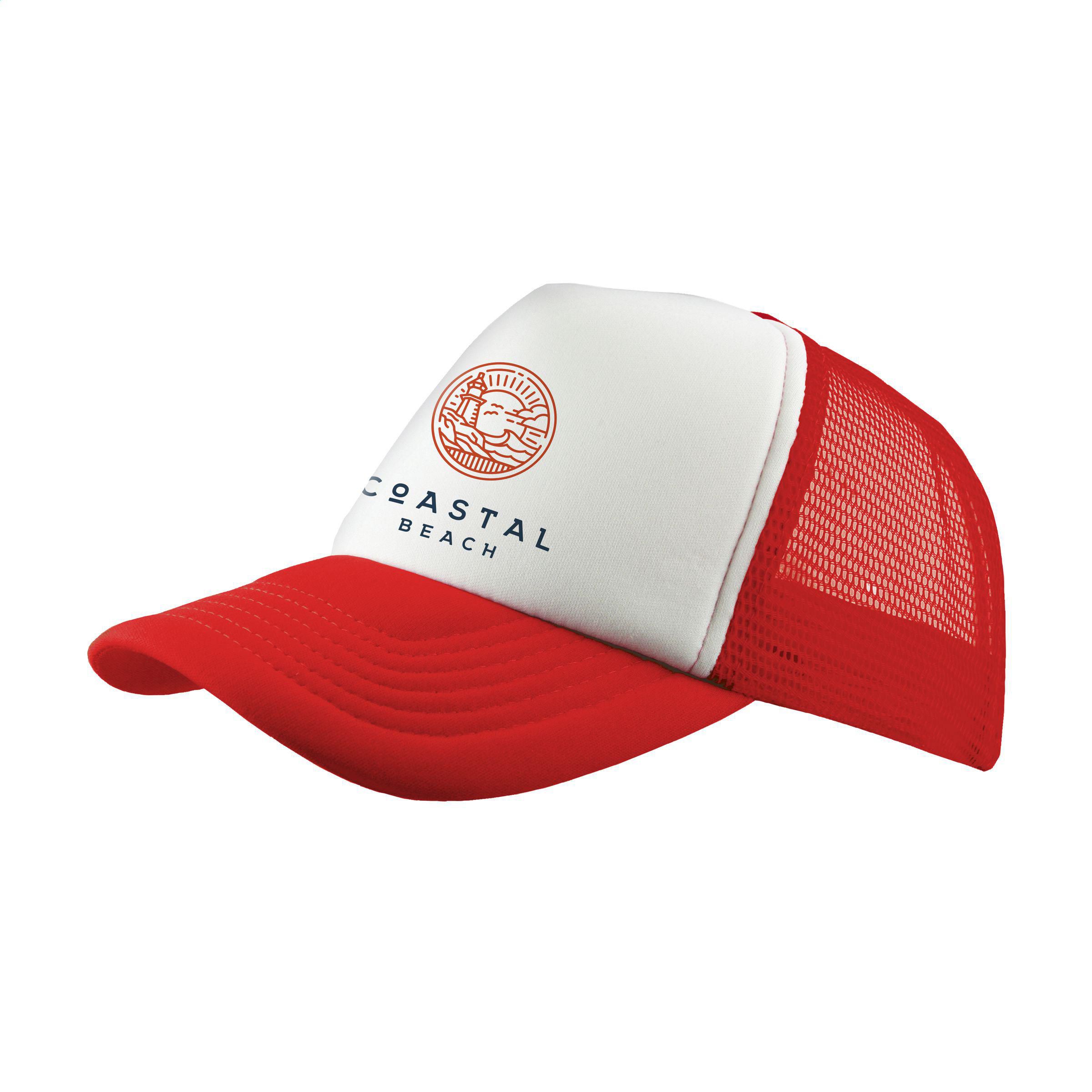 Vue 3 de Trucker casquette
