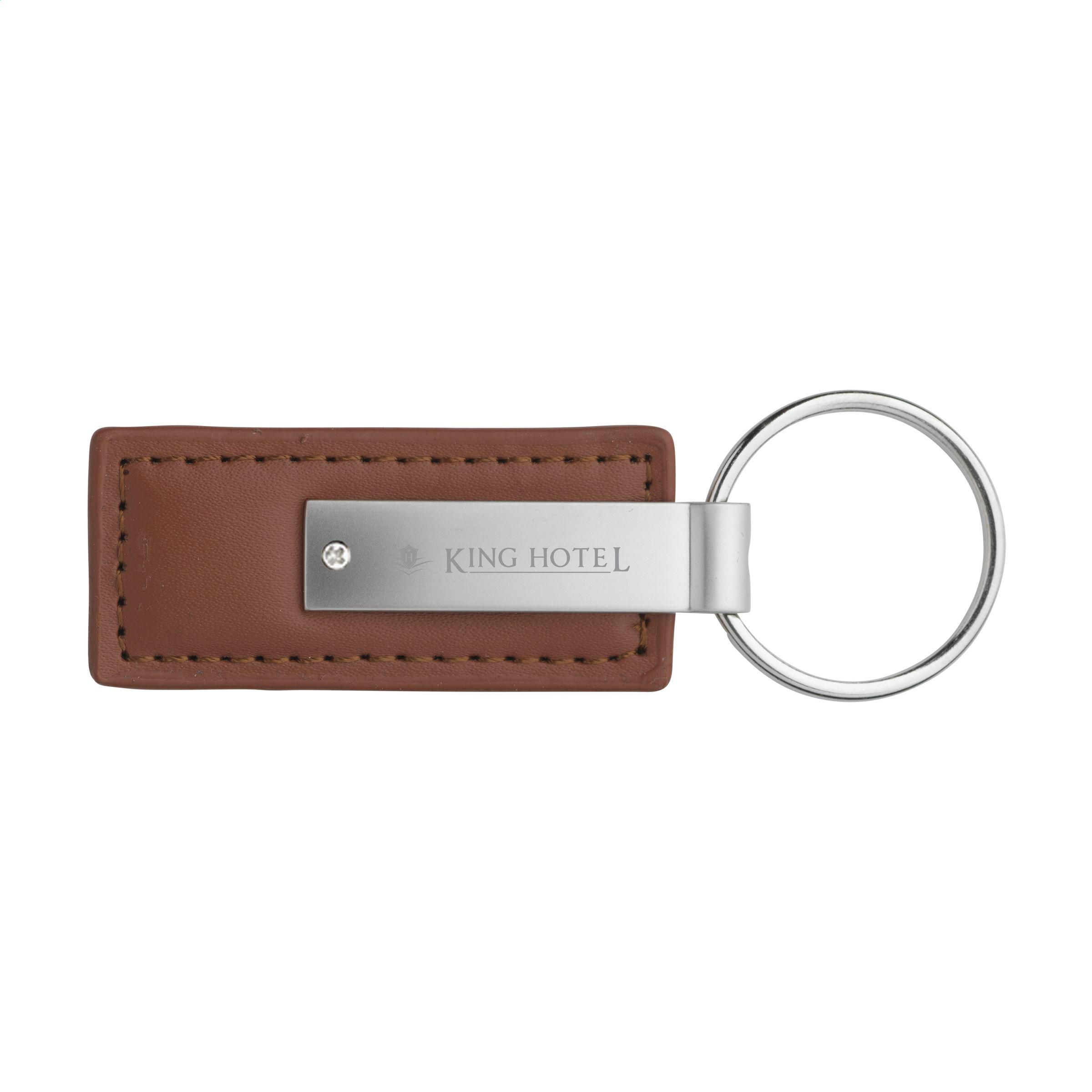 Vue 2 de LeatherKey porte-clés