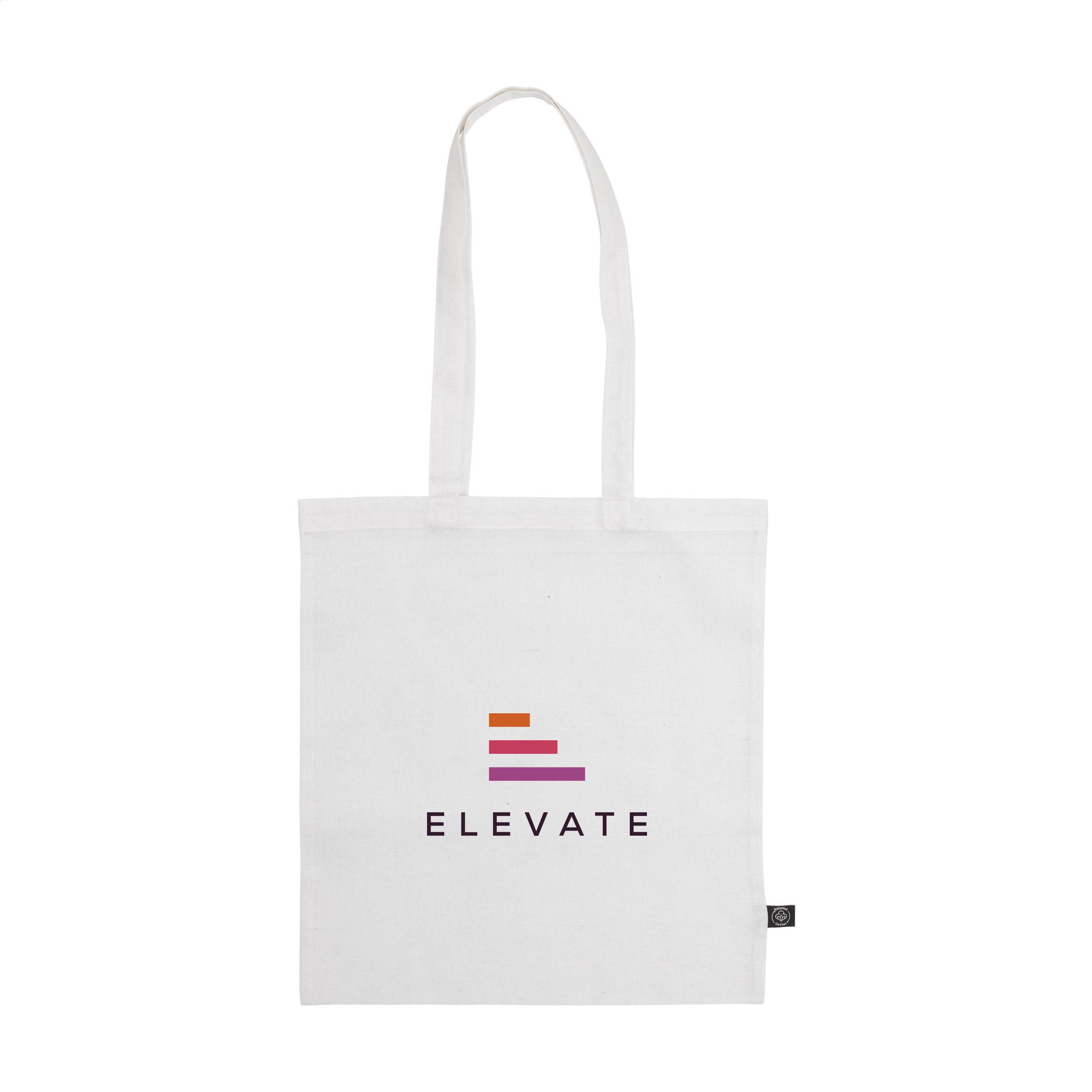 Vue 3 de Shoppy Colour Bag GRS Recycled Cotton (150 g/m²) sac