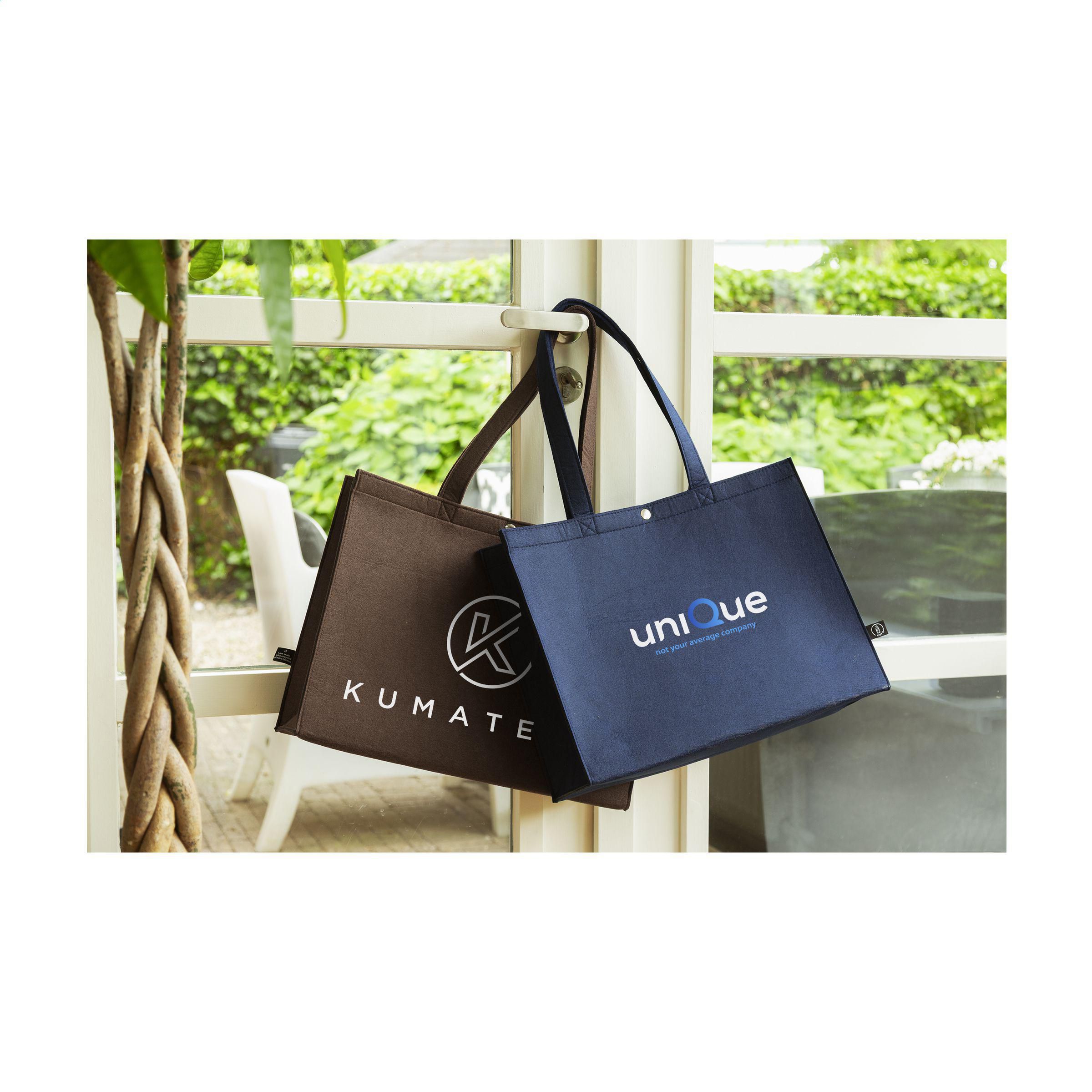 Vue 5 de Feltro GRS RPET BigShopper sac de courses