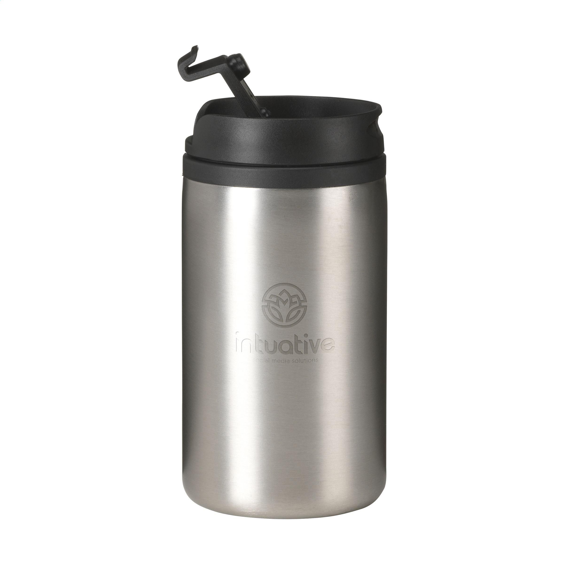 Vue 2 de Thermo Can RCS Recycled Steel 300 ml gobelet iso