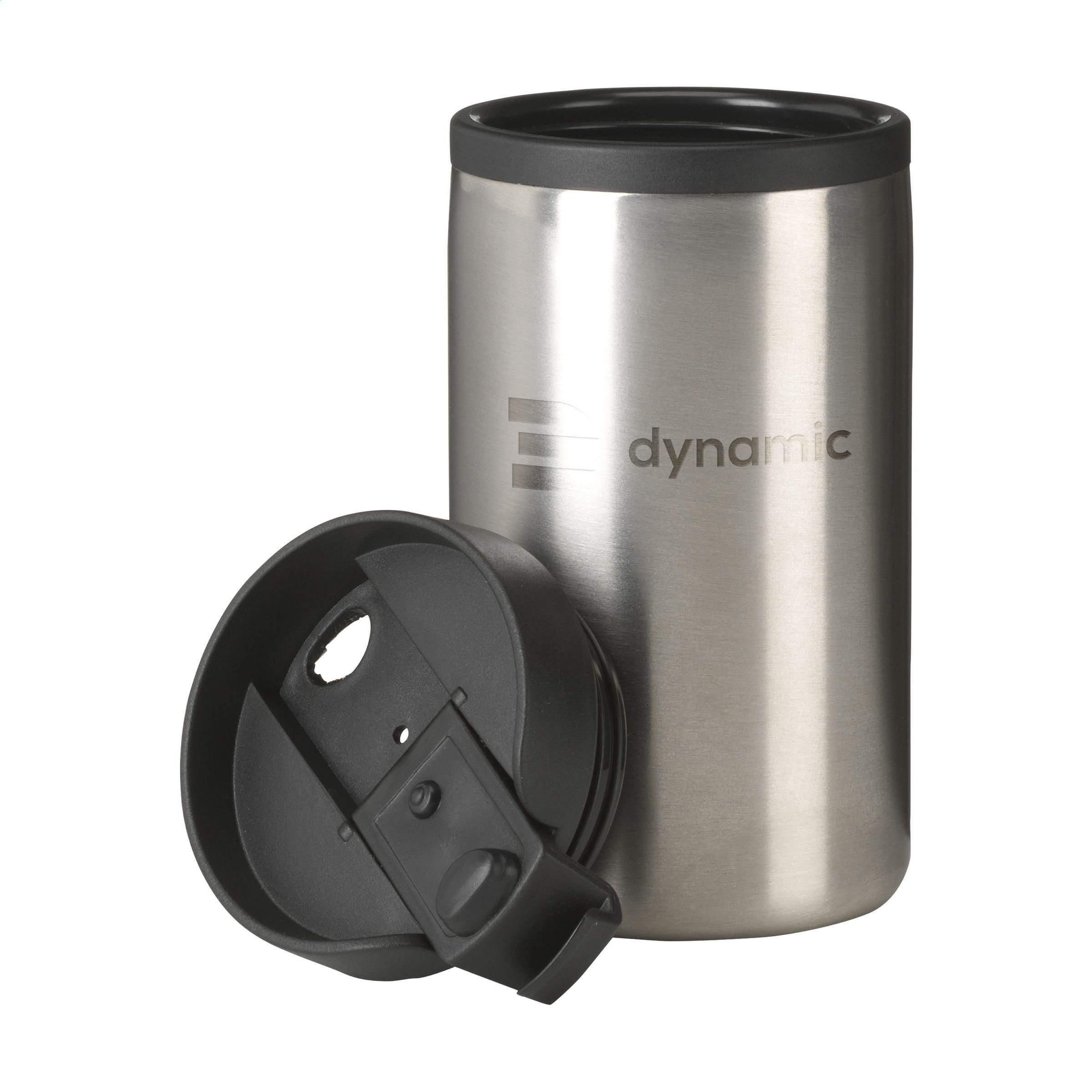 Vue 3 de Thermo Can RCS Recycled Steel 300 ml gobelet iso