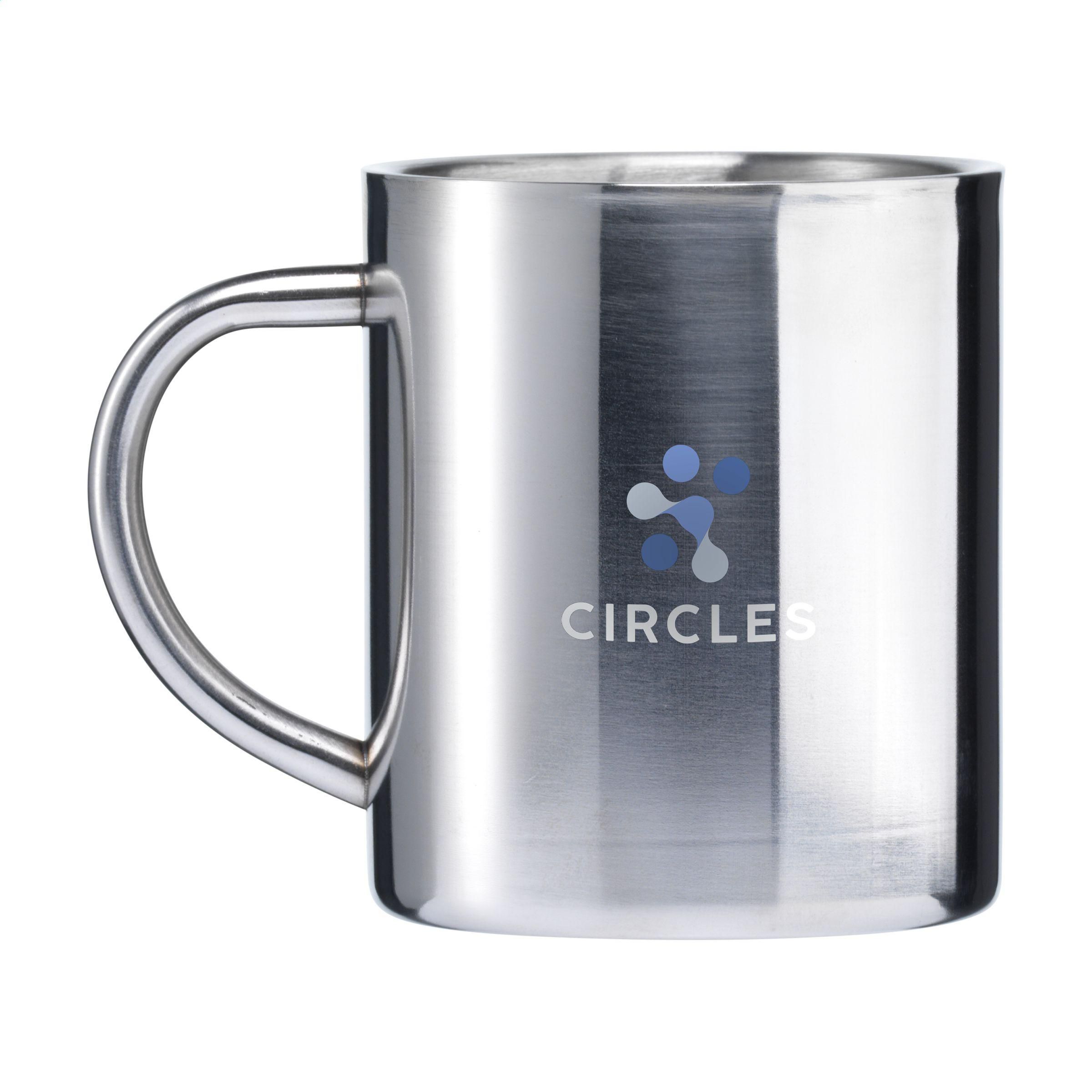 Vue 2 de IsoMug RCS Recycled Steel 300 ml