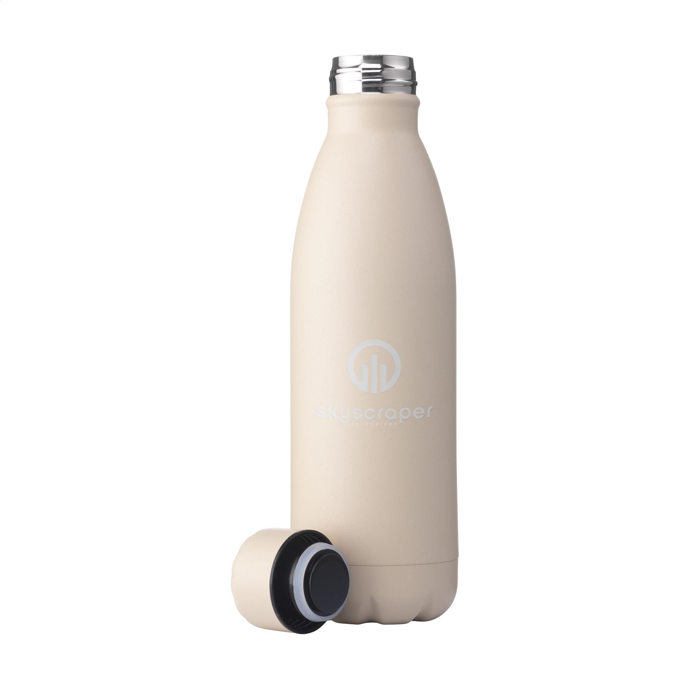 Vue 2 de Topflask Premium RCS Recycled Steel 500 ml bouteille