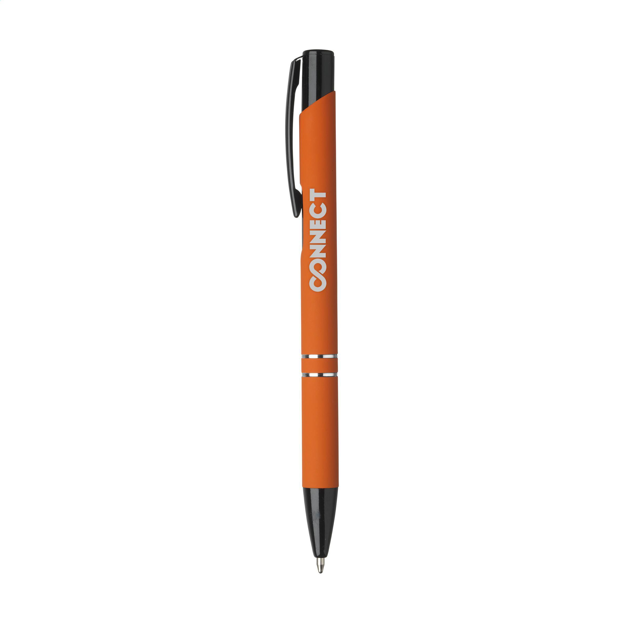 Vue 5 de Ebony Rubberised stylo