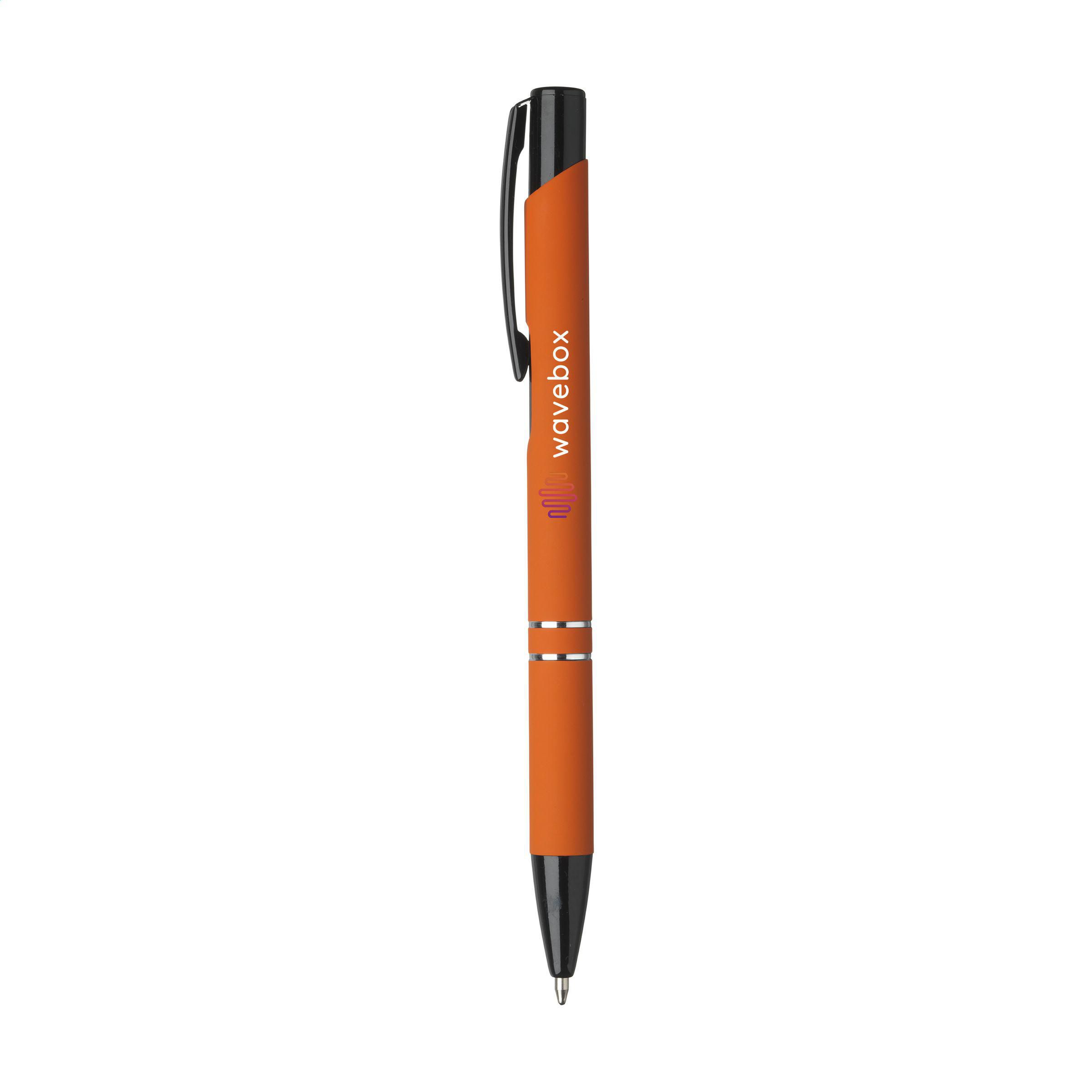 Vue 7 de Ebony Rubberised stylo