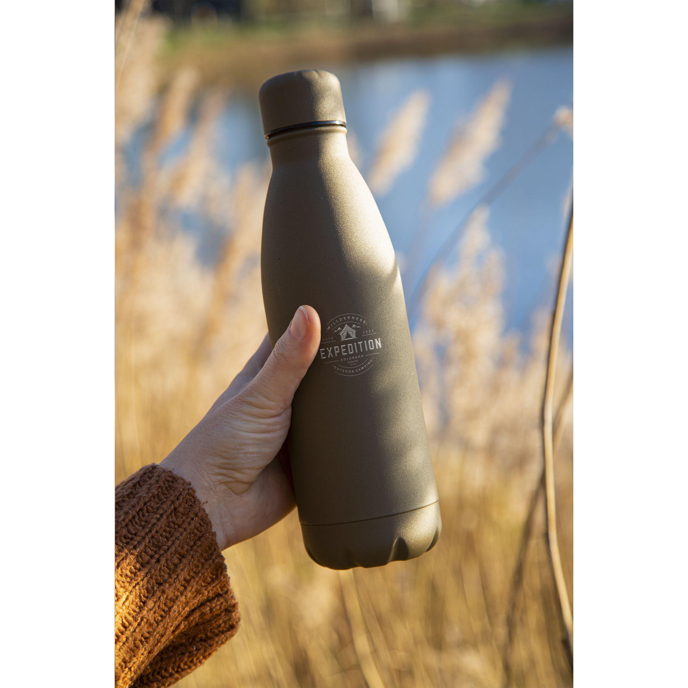 Vue 7 de Topflask Premium RCS Recycled Steel 500 ml bouteille