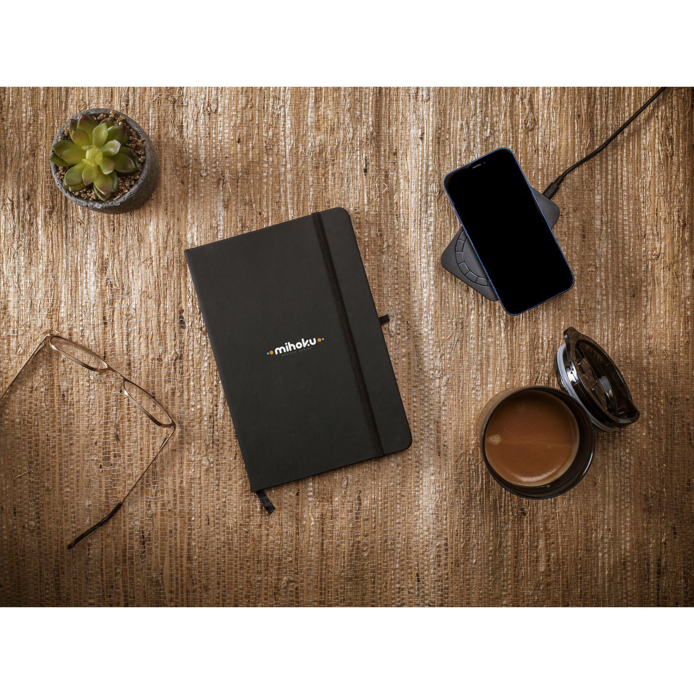 Vue 13 de Porta RPET Notebook A5 carnet de notes