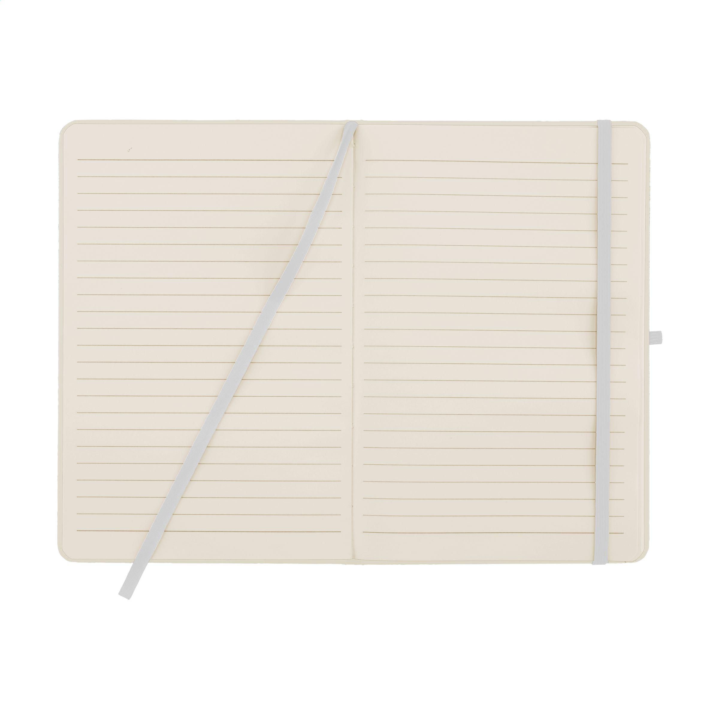 Vue 4 de Porta RPET Notebook A5 carnet de notes