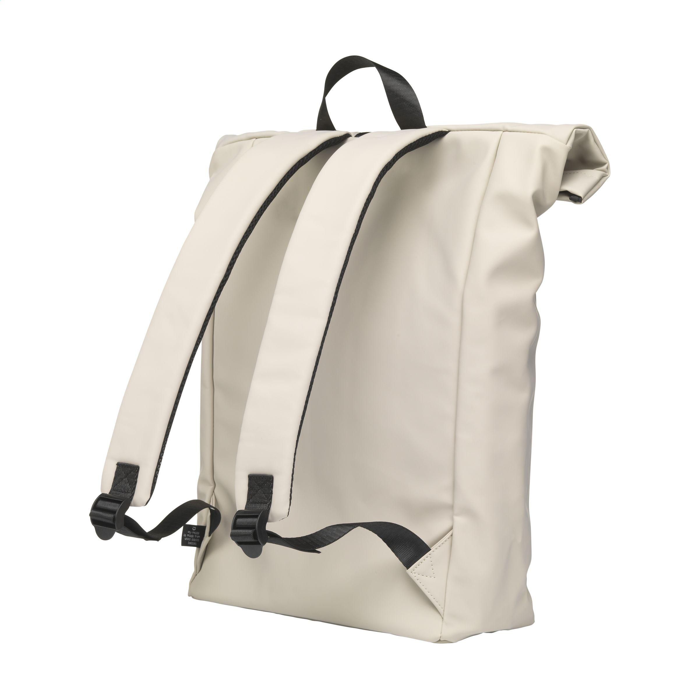 Vue 4 de Lennon RCS Recycled Roll-Top Backpack sac à dos