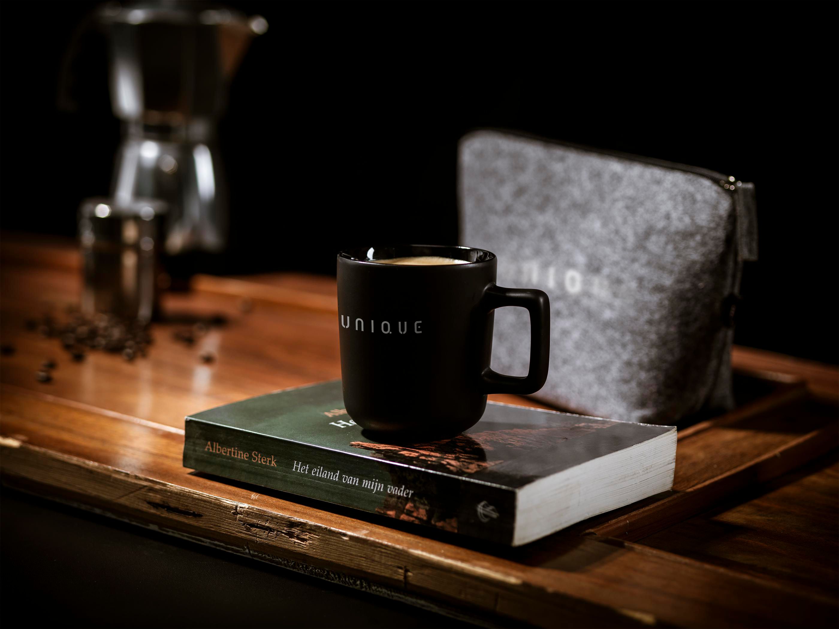Vue 5 de Torino Black 280 ml mug