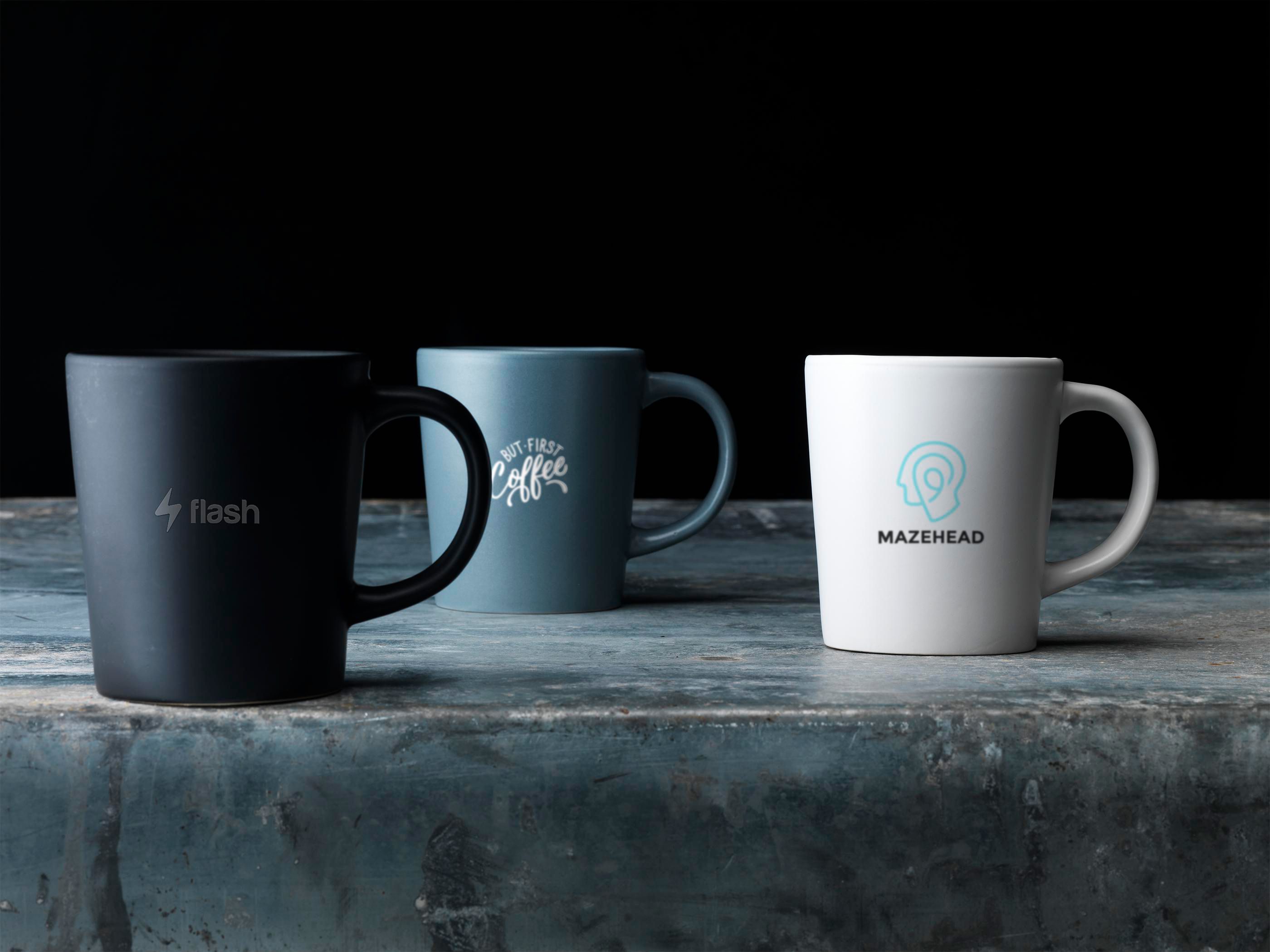 Vue 2 de Ponti Black 250 ml mug