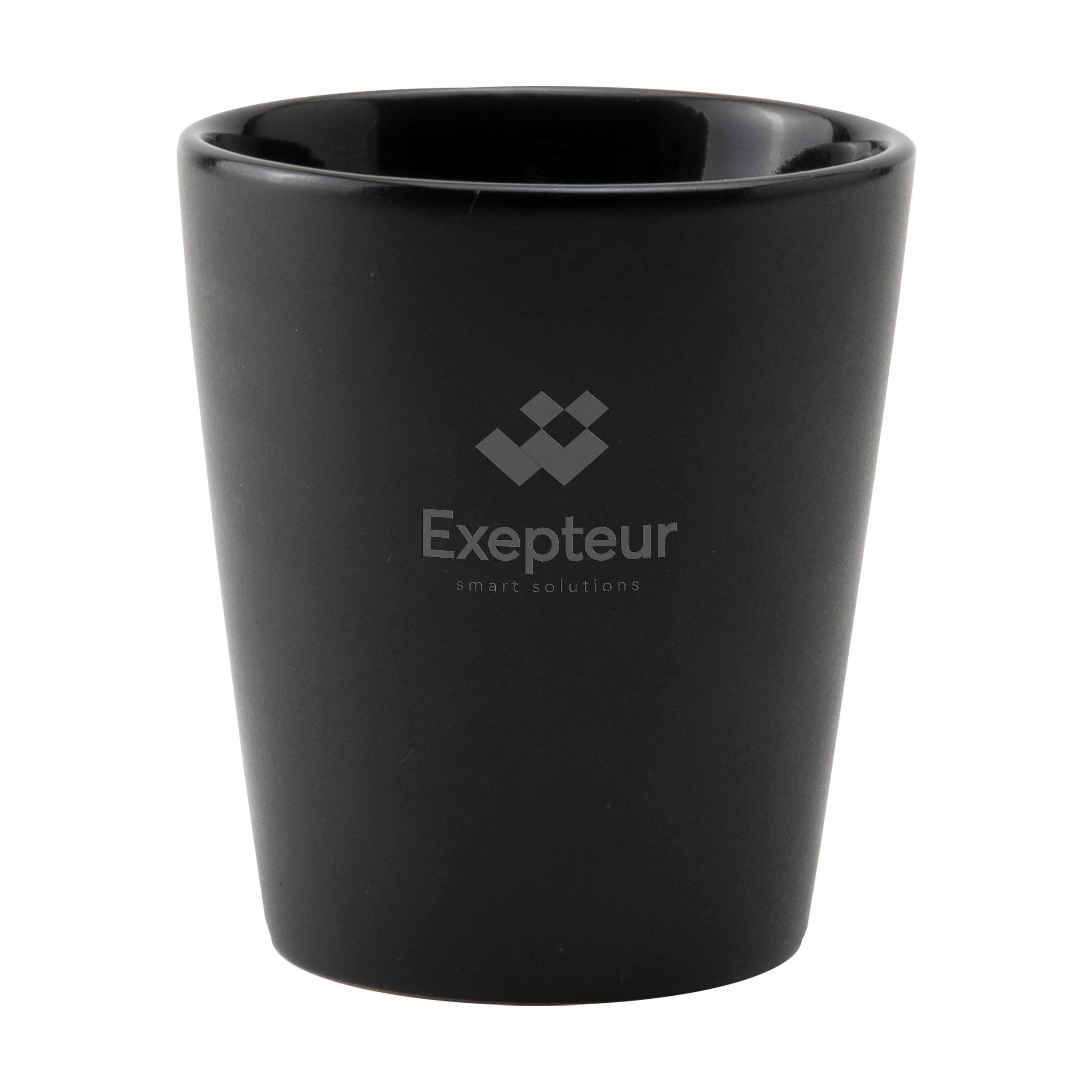 Vue 2 de Venezia Mug Black 190 ml tasse