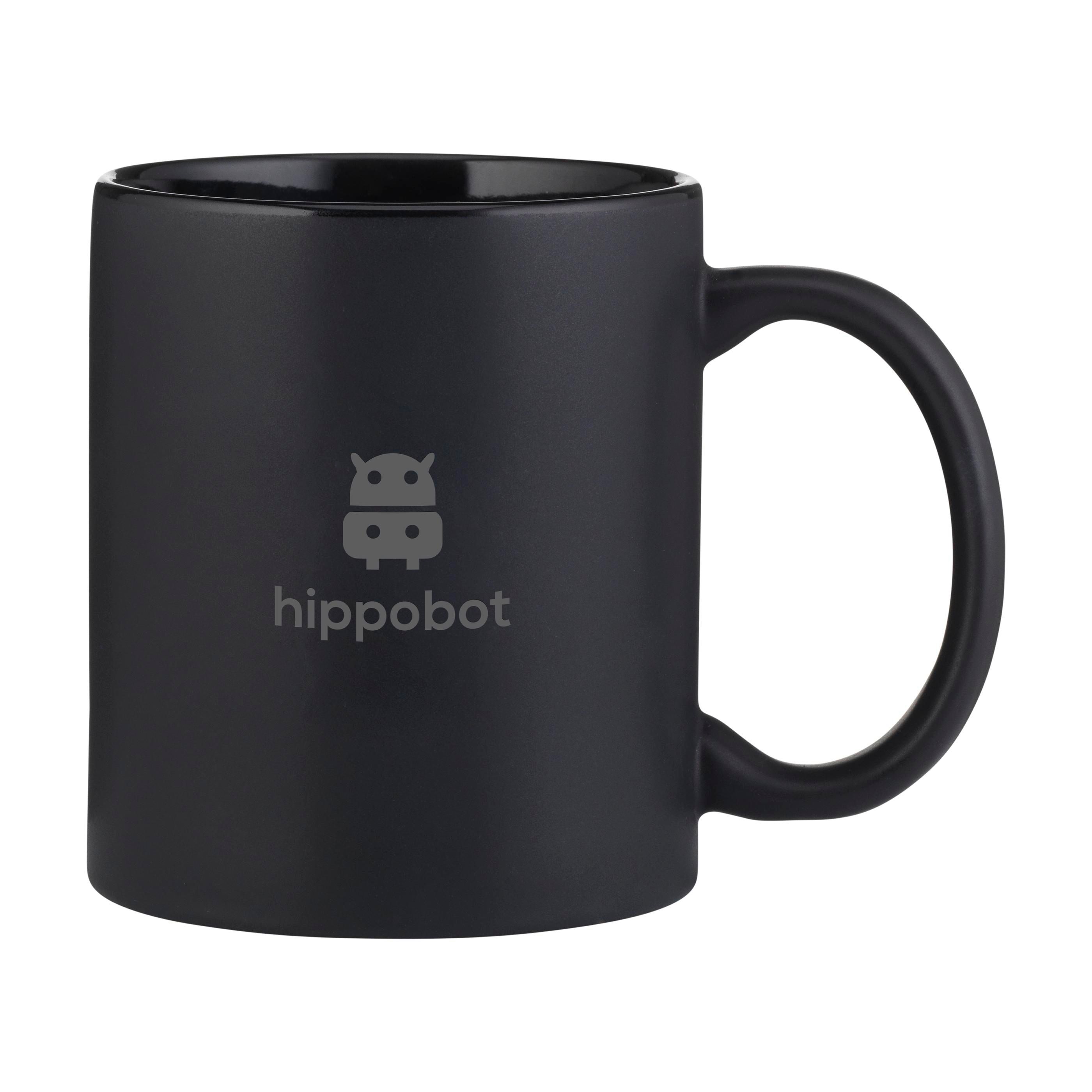 Kitty Mug Matt Black 350 ml