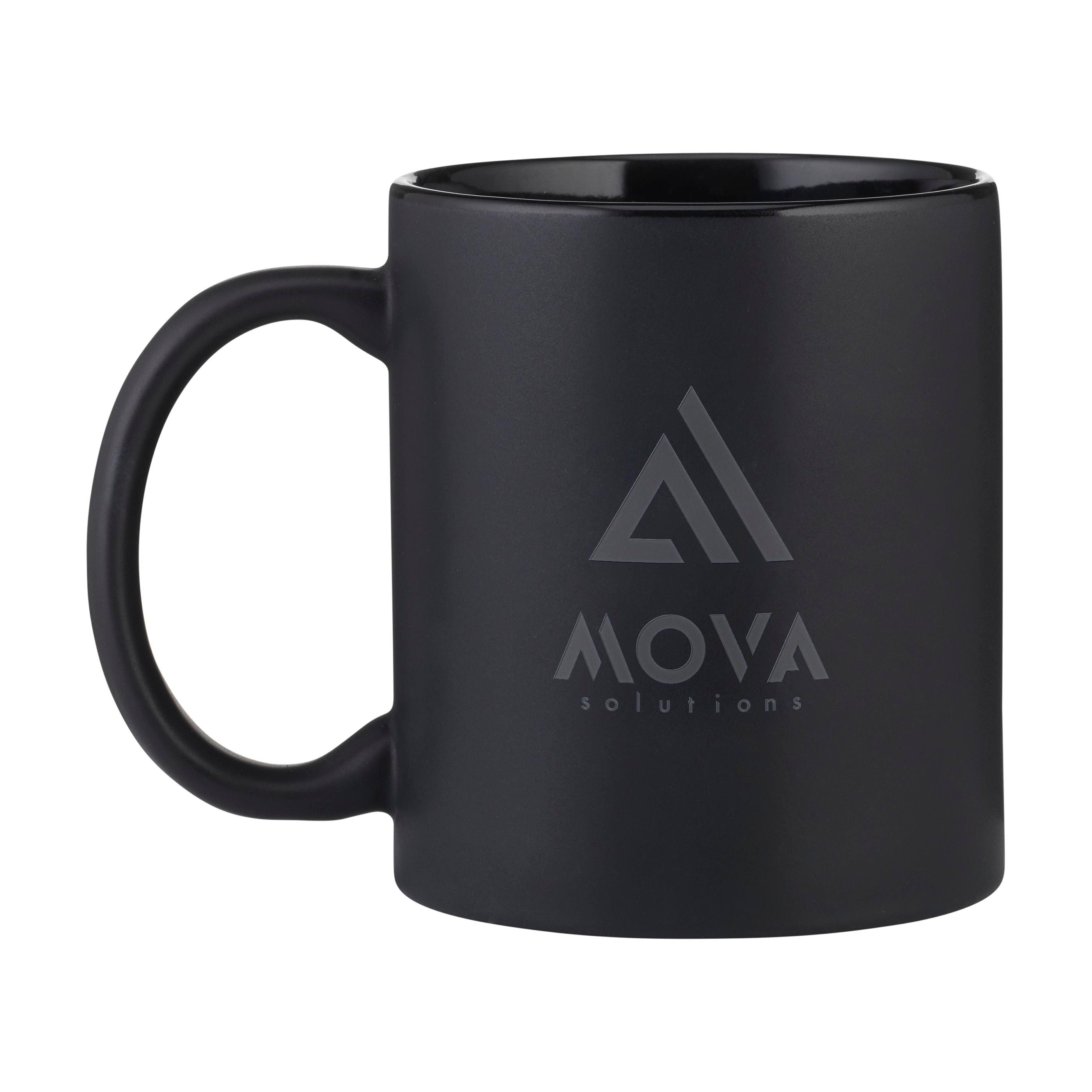 Vue 3 de Kitty Mug Matt Black 350 ml