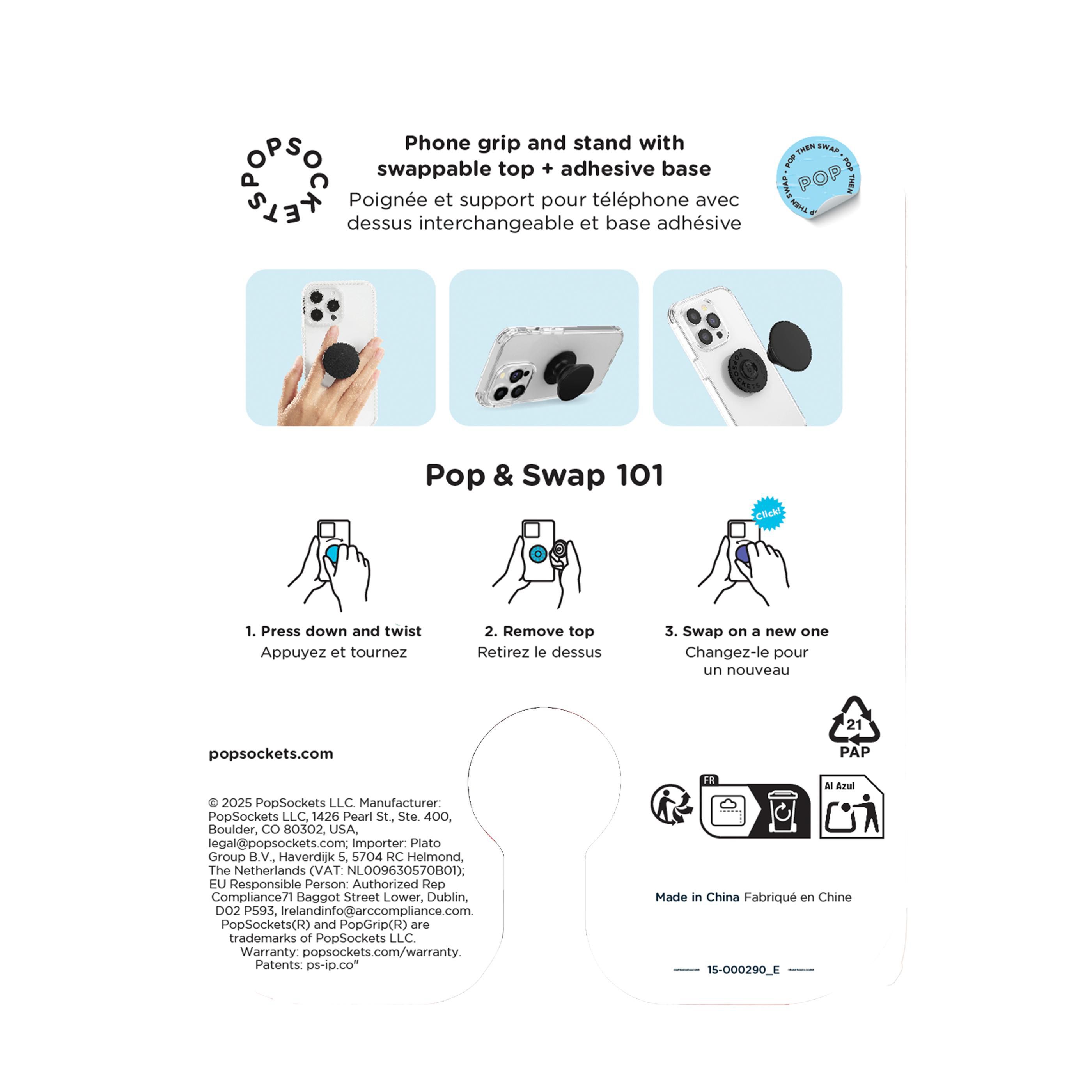 Vue 6 de PopSockets® Plant support pour téléphone