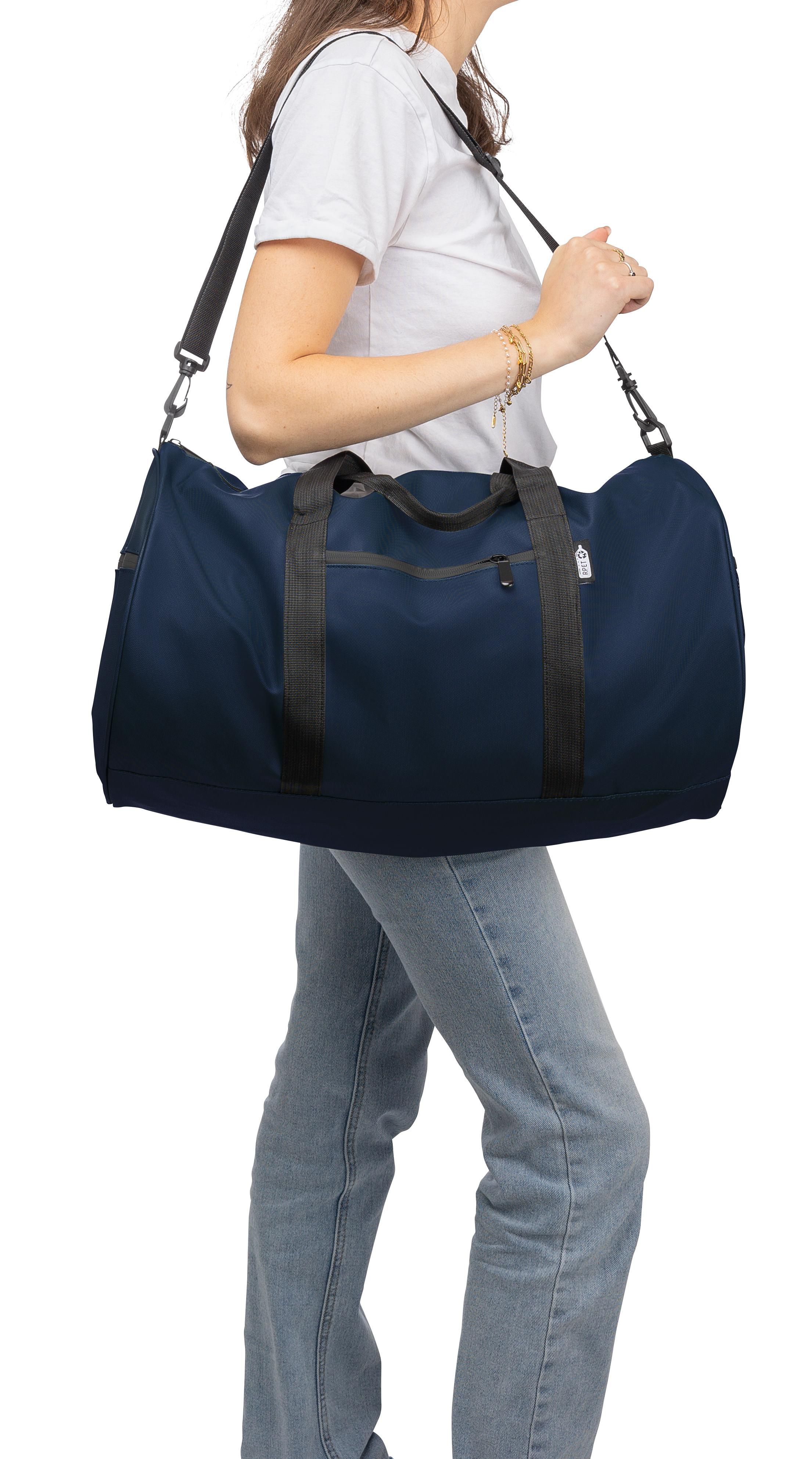 Vue 3 de Sac de voyage Aisha | Recyclé | 40 l